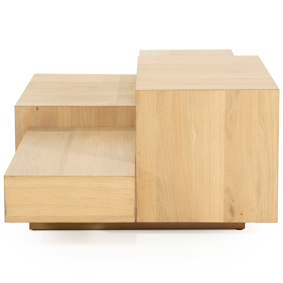 Quinten Oak Wood Rectangular Coffee Table