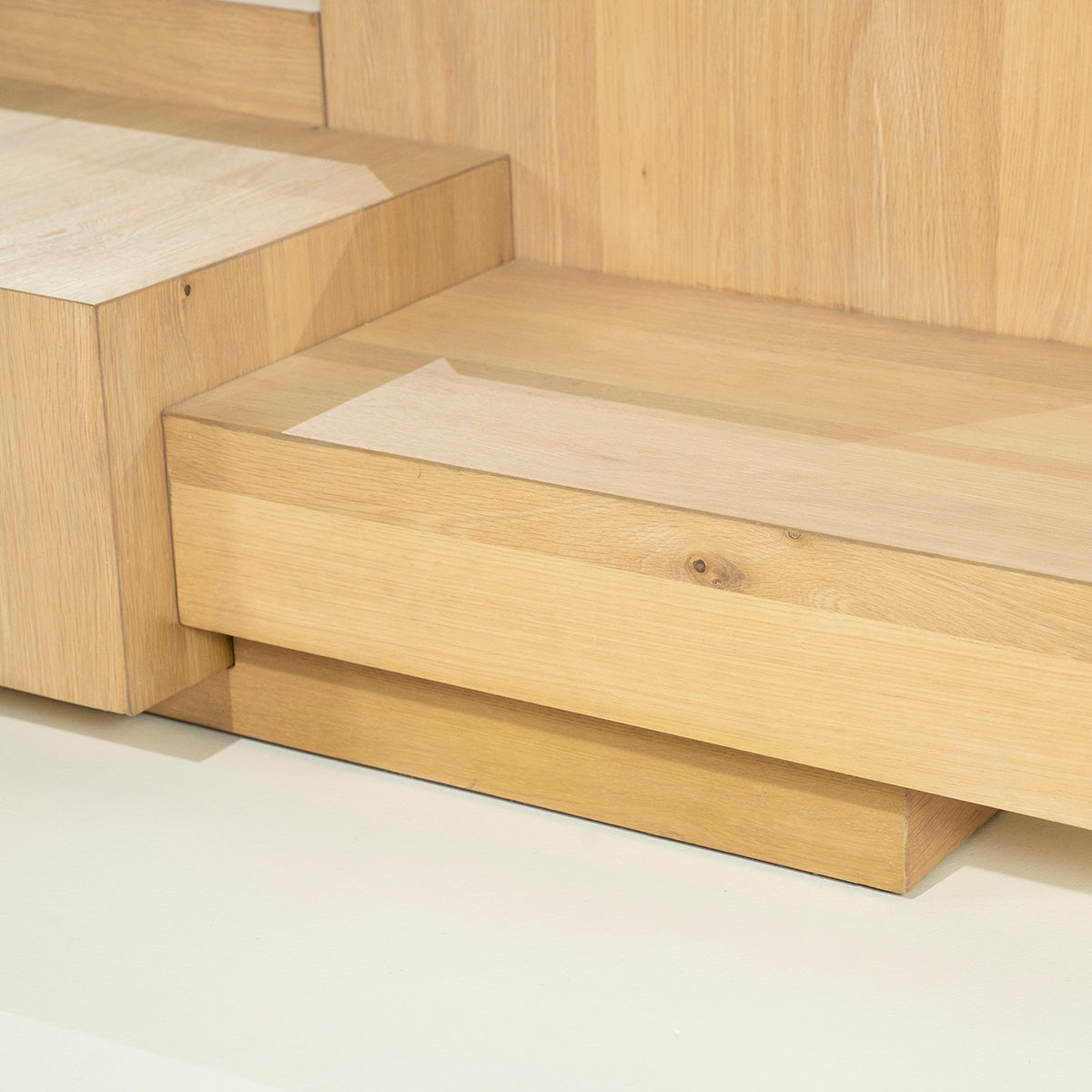 Quinten Oak Wood Rectangular Coffee Table