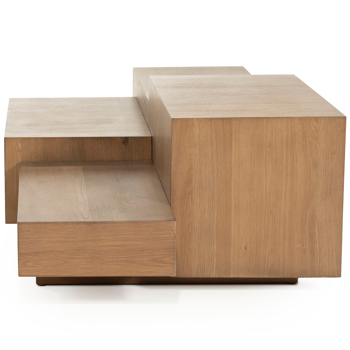 Quinten Oak Wood Rectangular Coffee Table