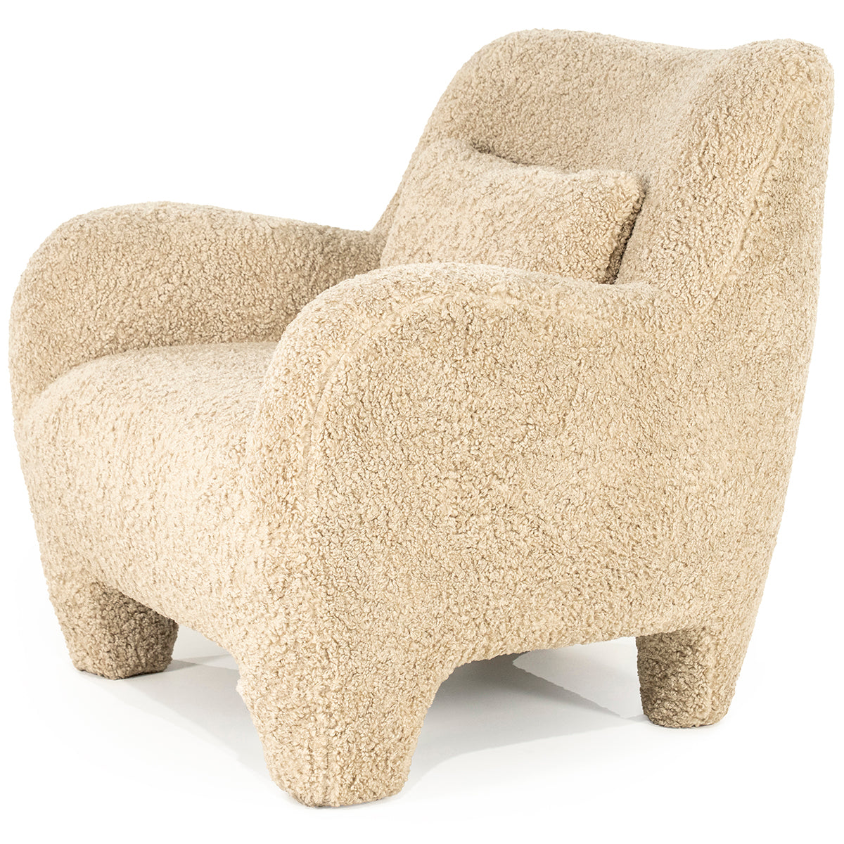 Shaun Taupe Sheep Armchair