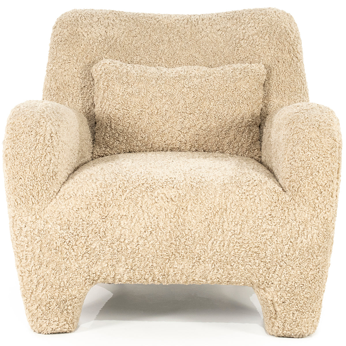 Shaun Taupe Sheep Armchair