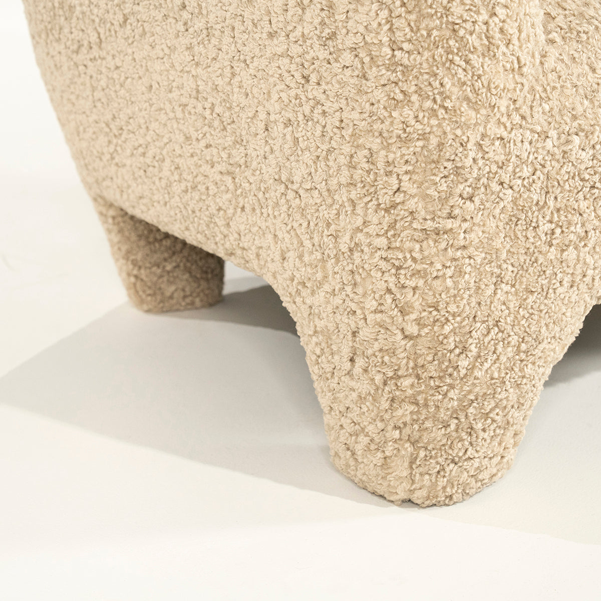Shaun Taupe Sheep Armchair