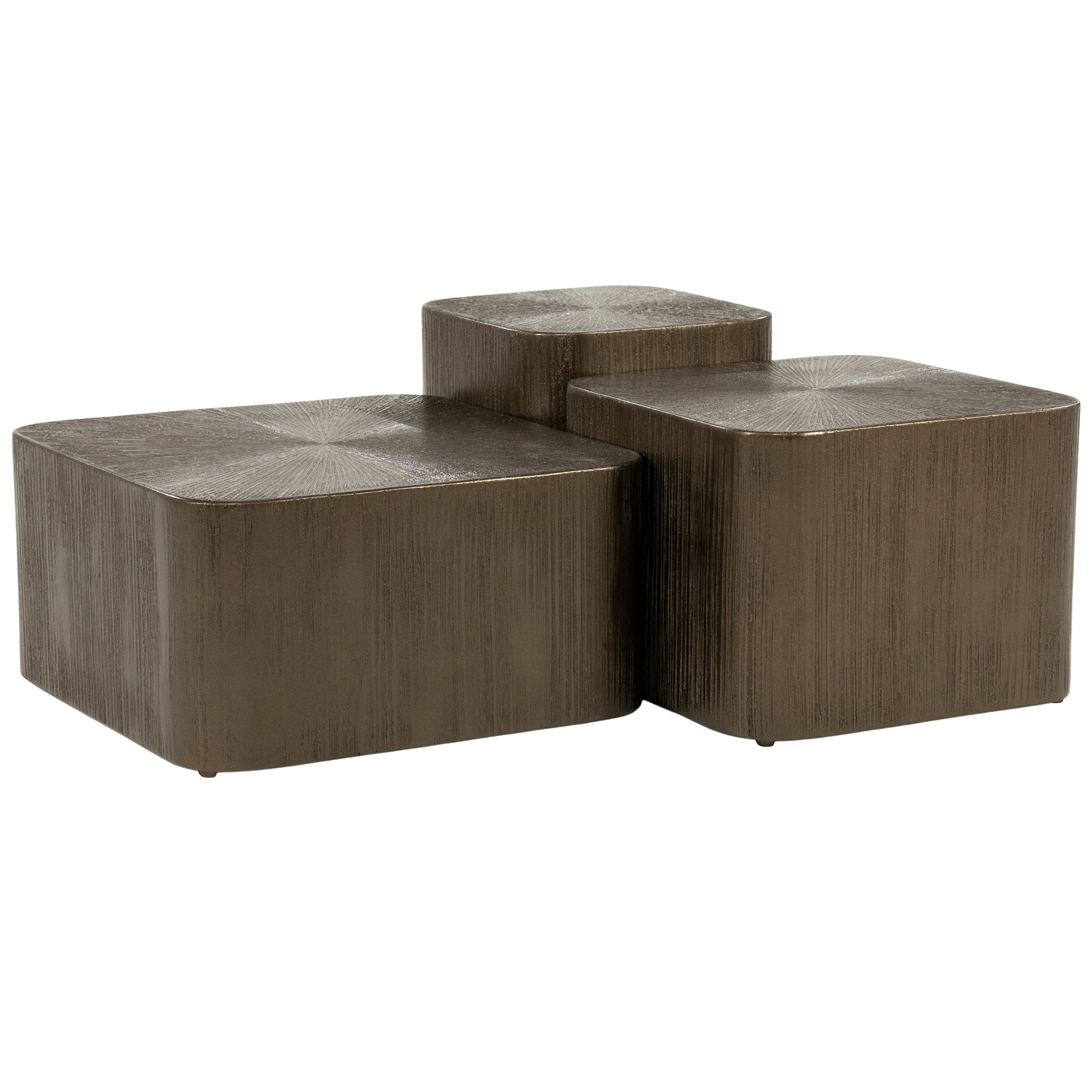 Silva Brown Coffee Table Set