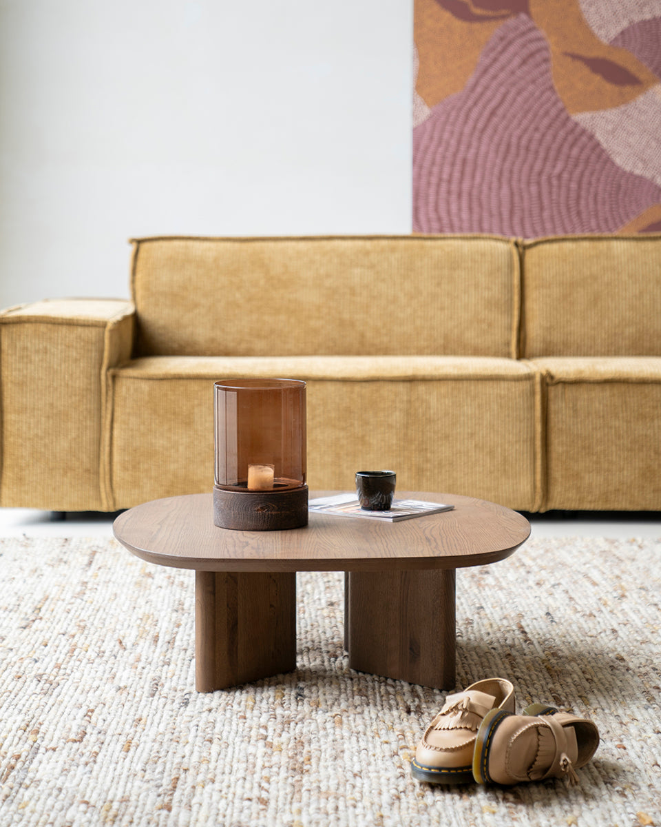 Stef Oak Wood Coffee Table