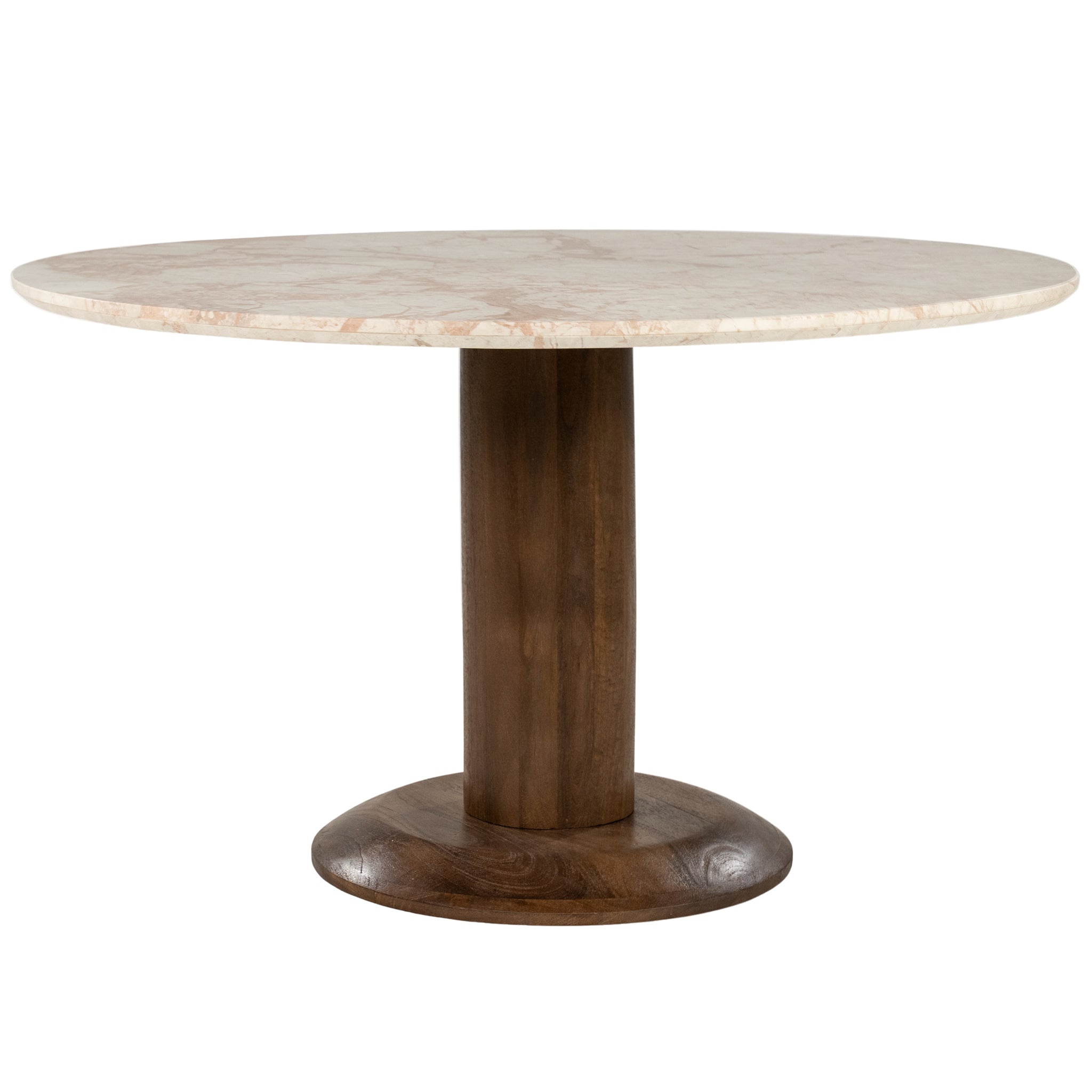 Ted Marble/Mango Wood Dining Table