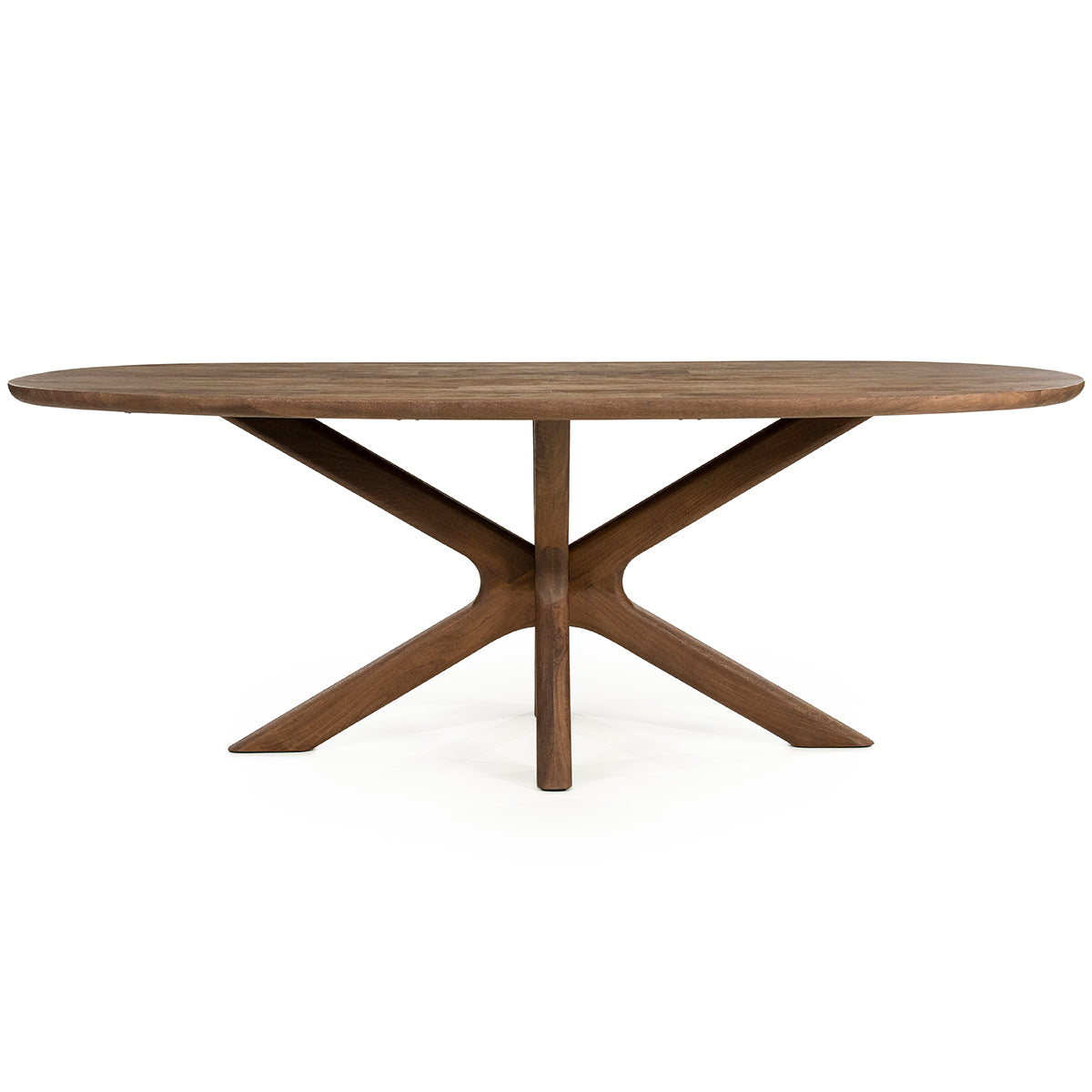 Tycho Mango Wood Oval Dining Table