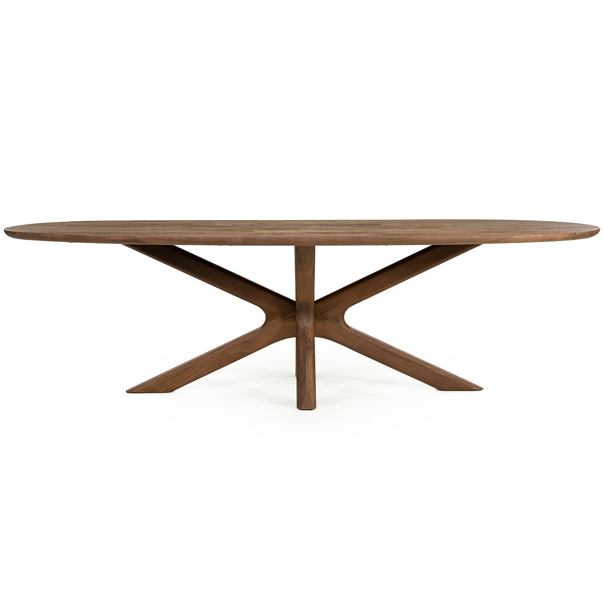 Tycho Mango Wood Oval Dining Table