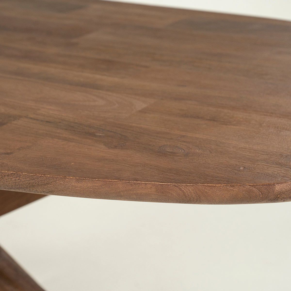 Tycho Mango Wood Oval Dining Table