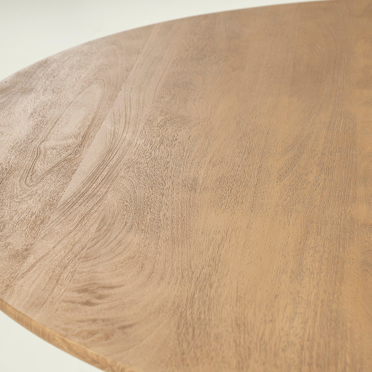 Tycho Mango Wood Round Dining Table