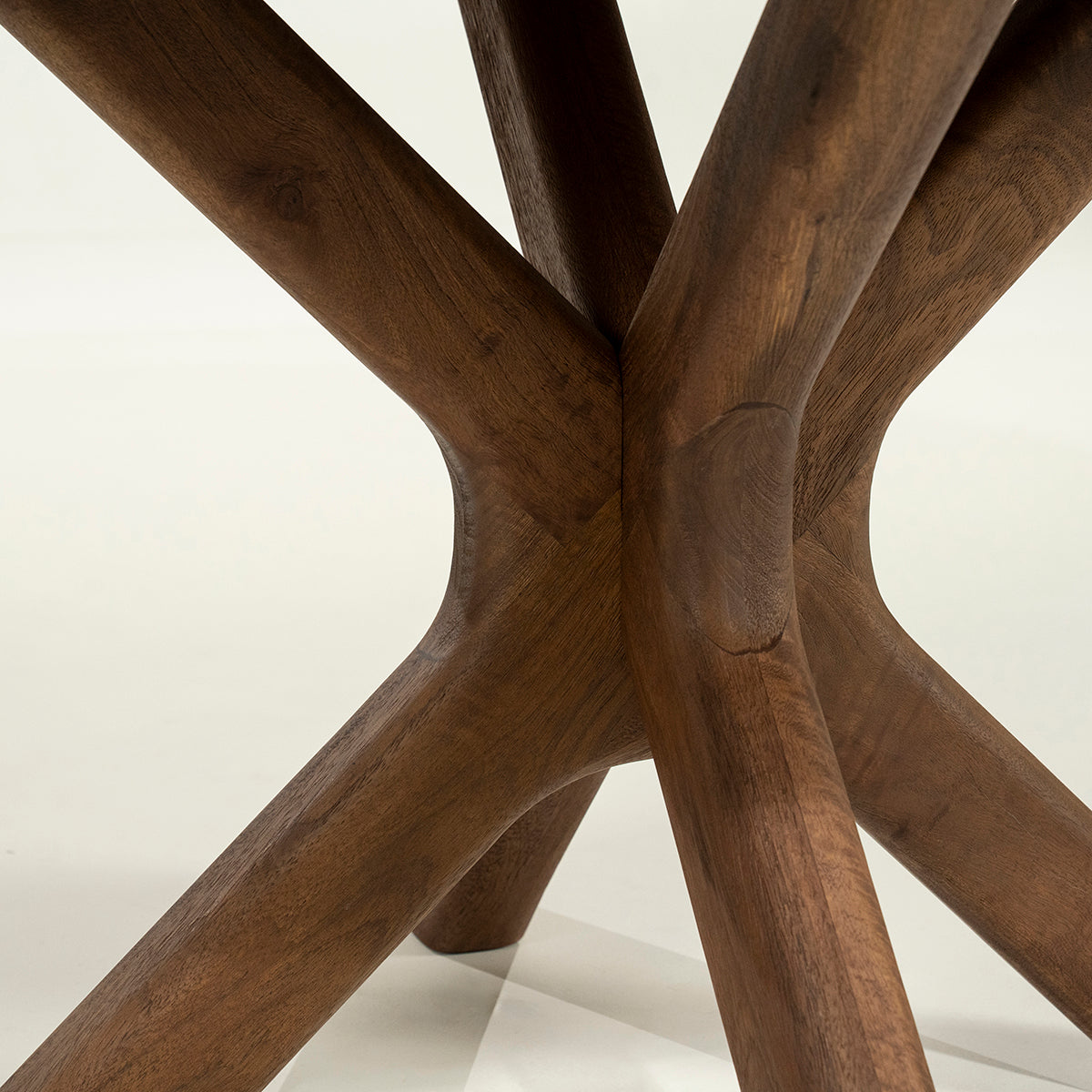 Tycho Mango Wood Round Dining Table