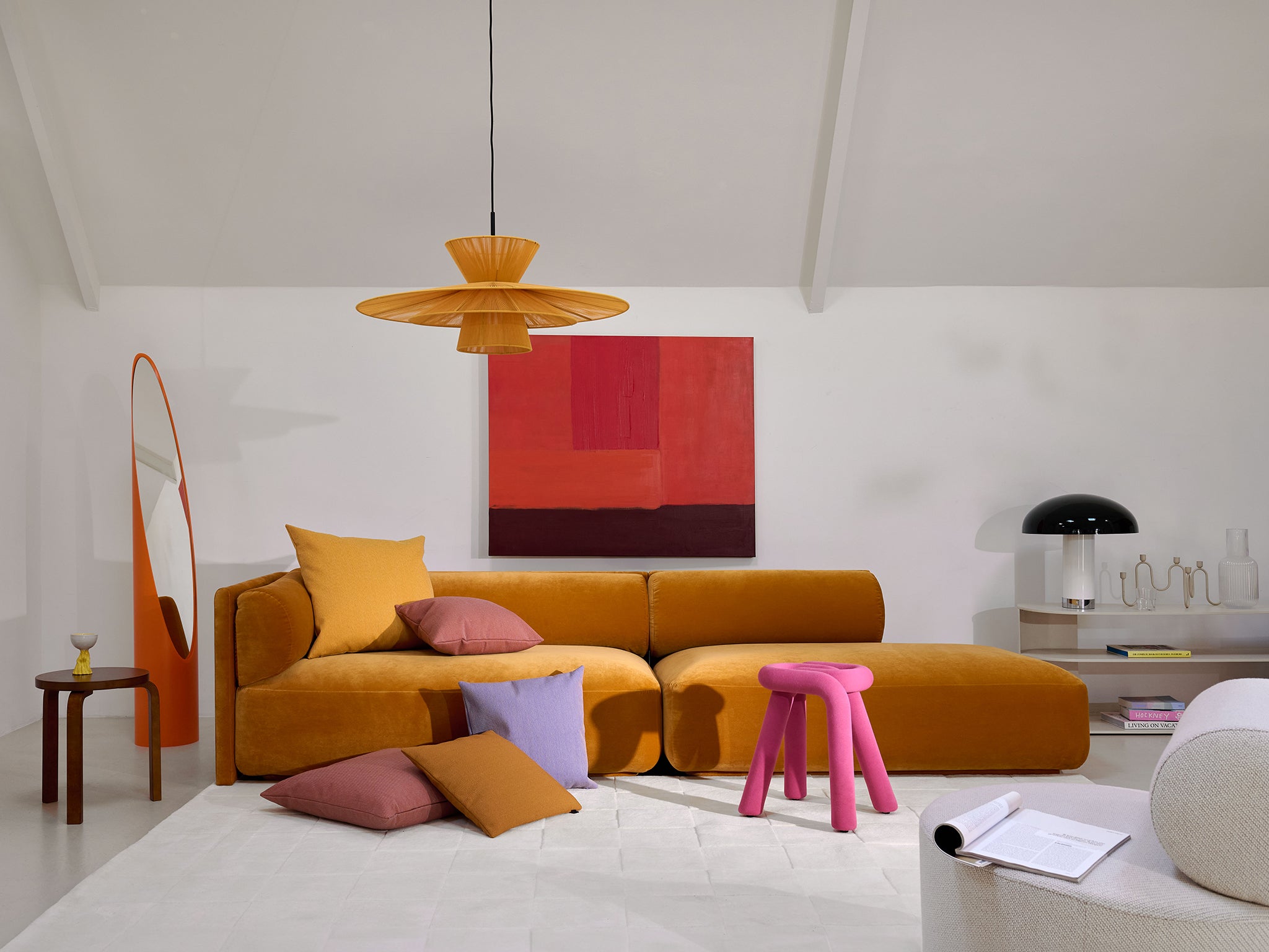 Bolster 1.5 Seater Sofa no Arms