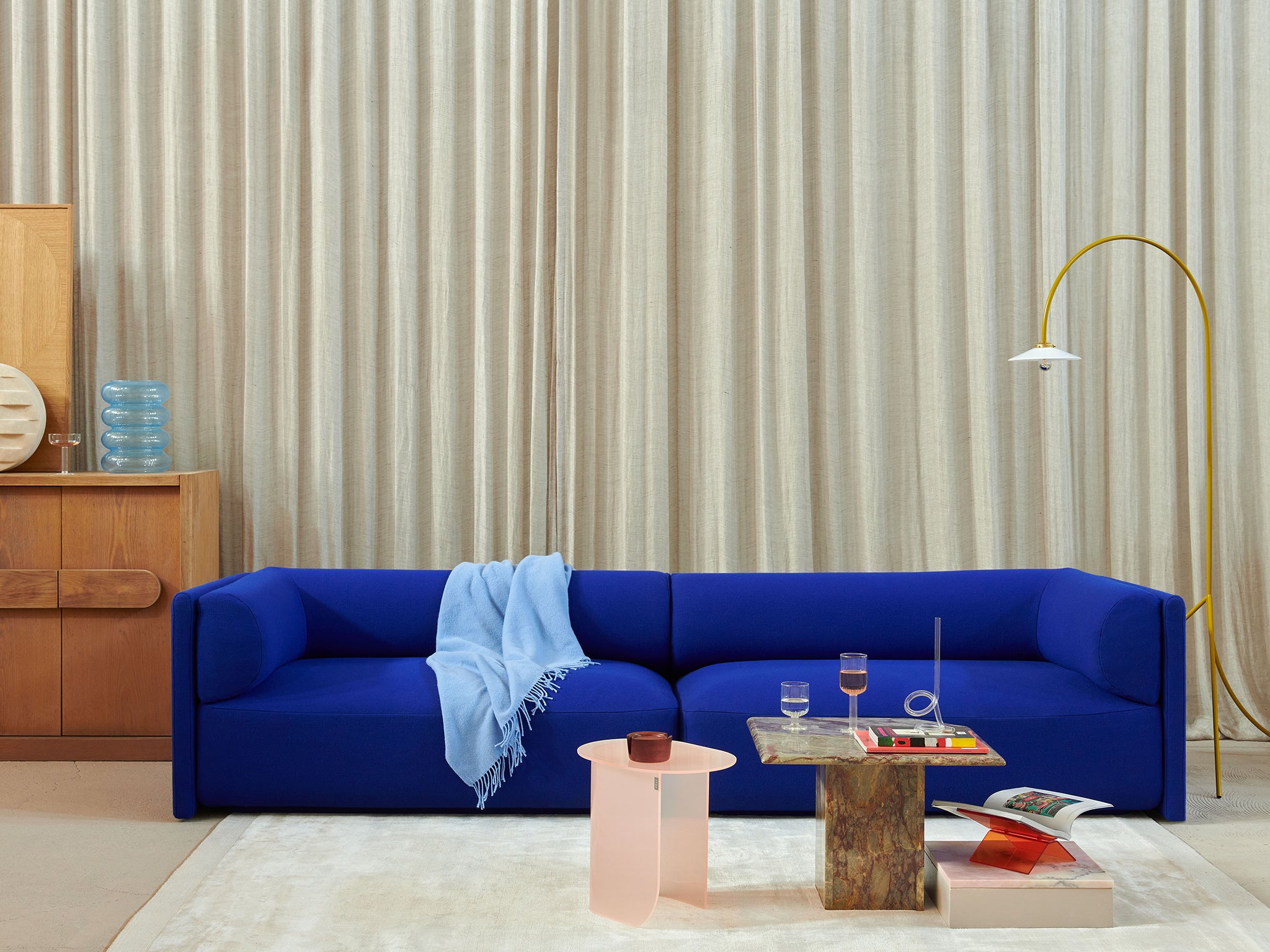 Bolster 3 Seater Sofa