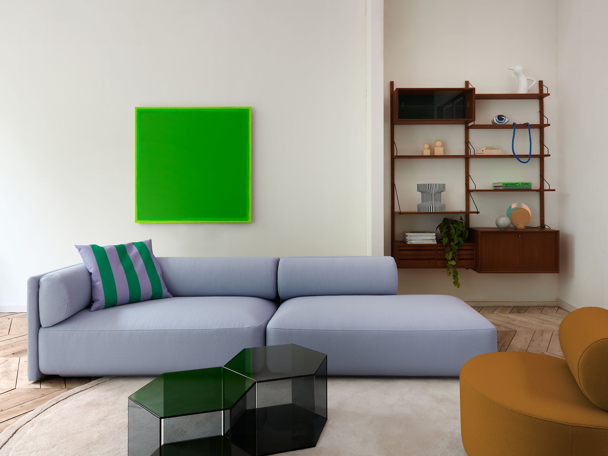 Bolster Corner Longchair Sofa