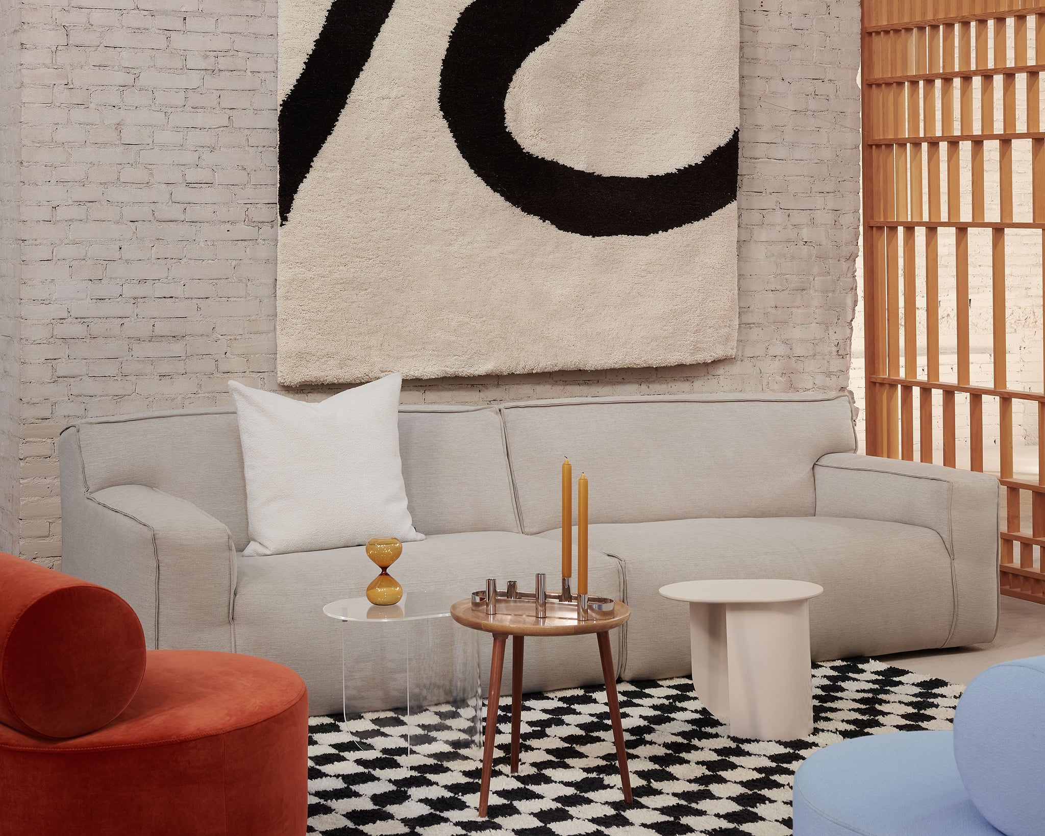 Clay 1.5 Seater Sofa no Arms