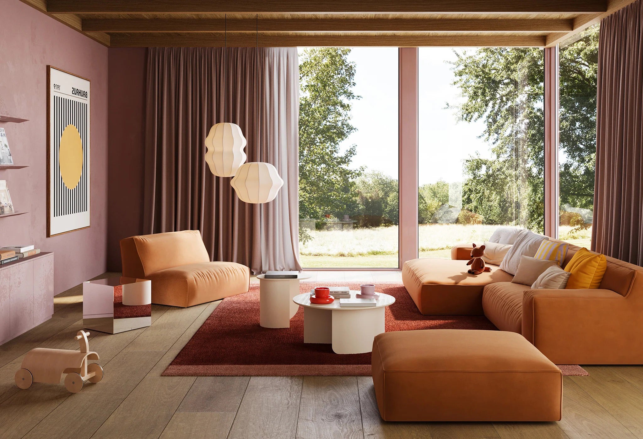 Clay Small Corner Longchair Sofa