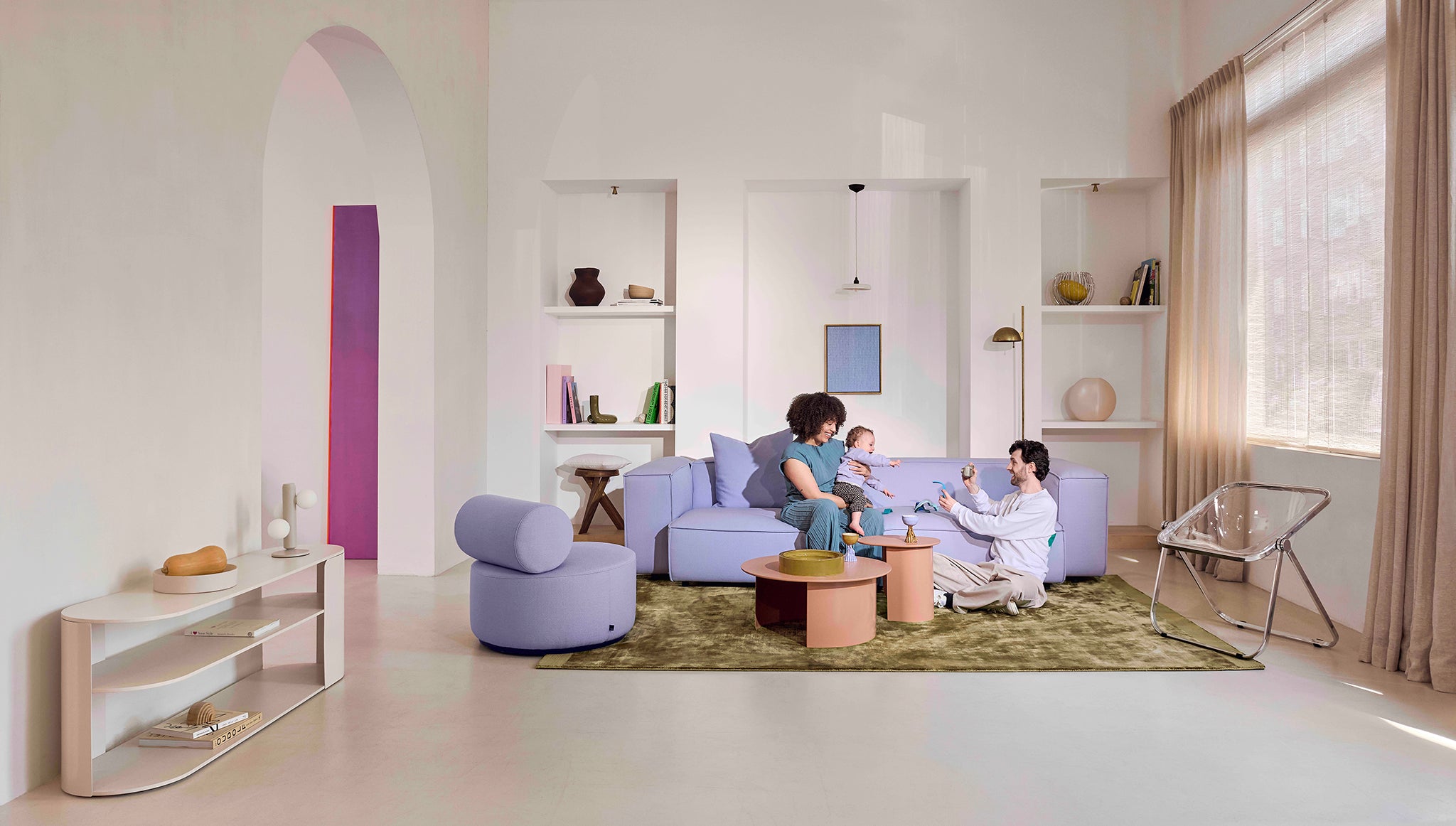 Dunbar 2 Seater One-Piece Sofa