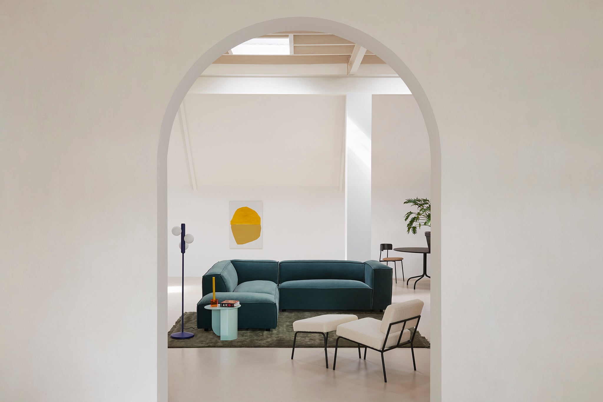 Dunbar Corner Longchair Sofa