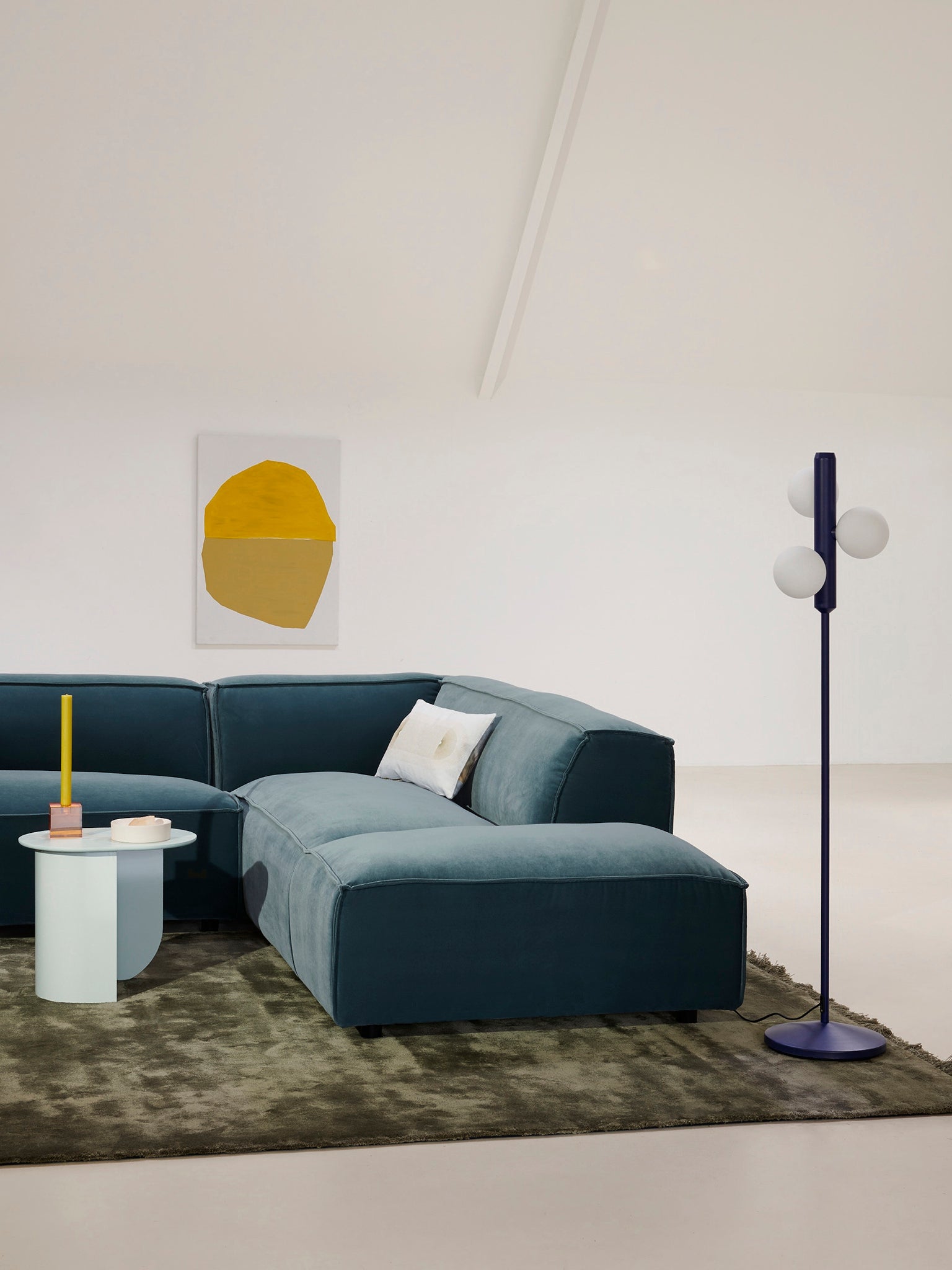 Dunbar Corner Longchair Sofa