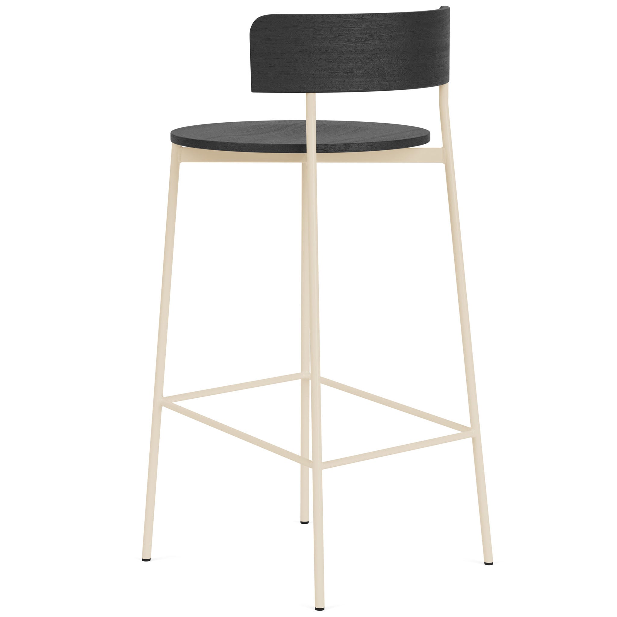 Friday Barstool with Wooden Seat