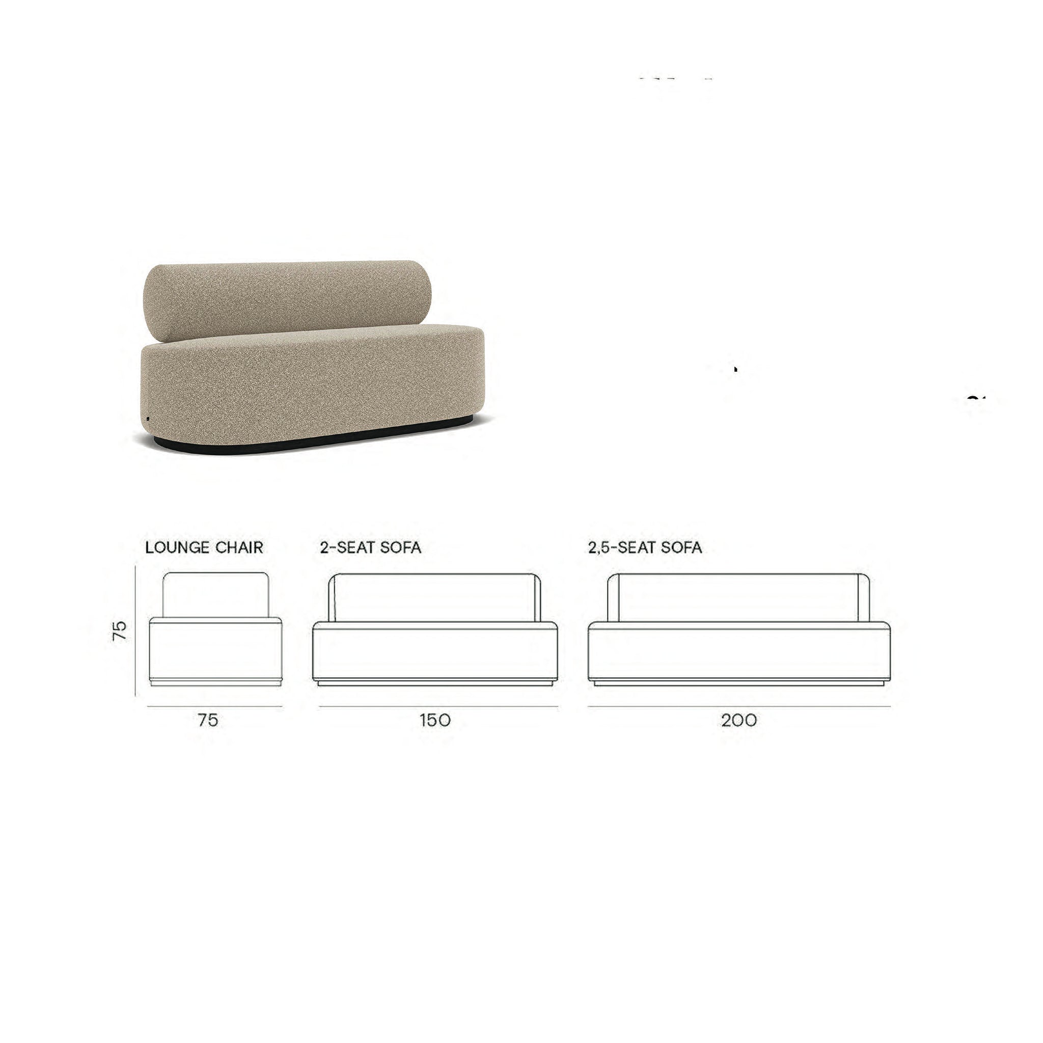 Sinclair 2 Seater Sofa