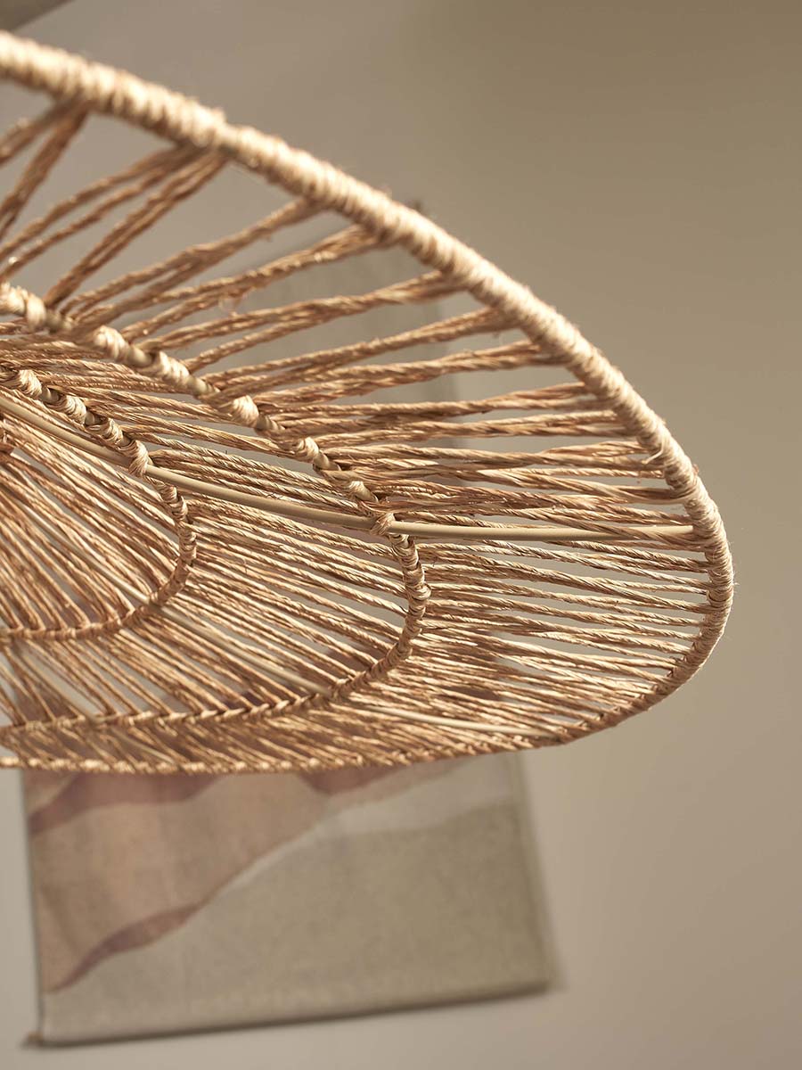 Cuzco Jute Hanging Lamp - WOO .Design