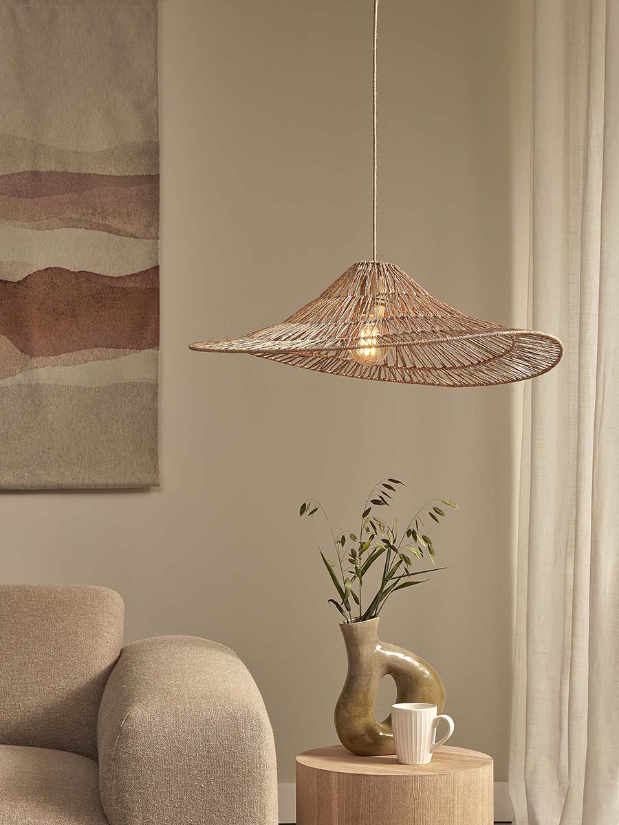 Cuzco Jute Hanging Lamp - WOO .Design