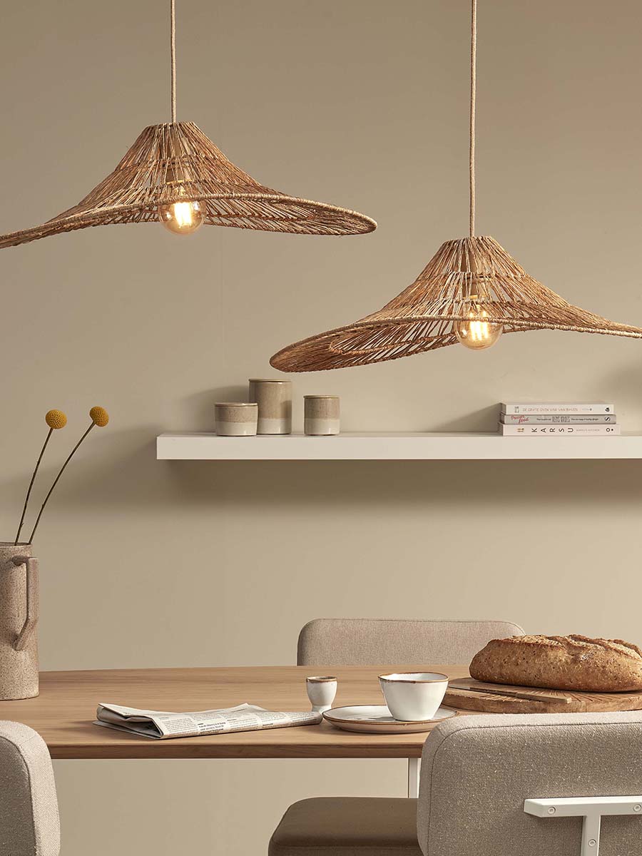 Cuzco Jute Hanging Lamp - WOO .Design
