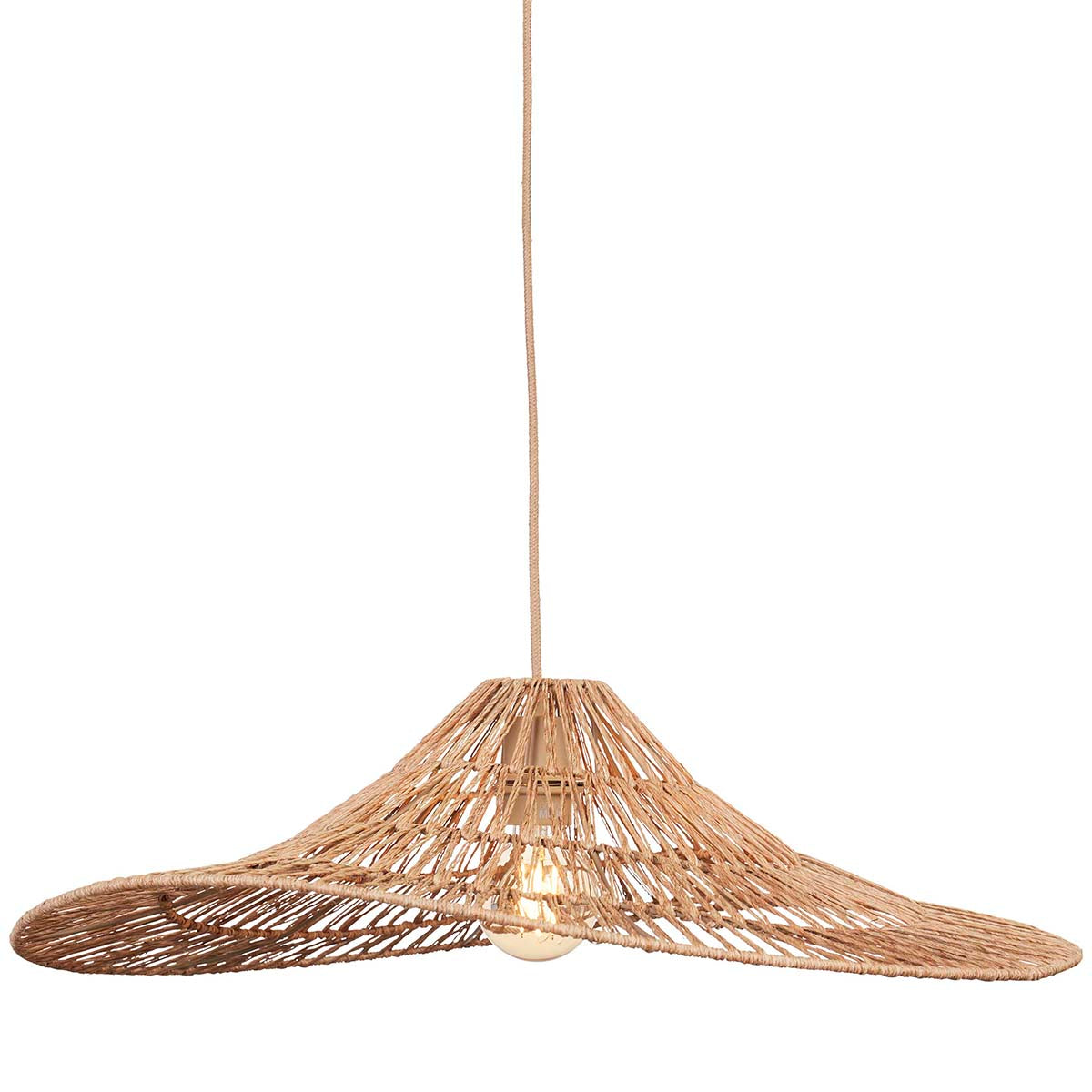 Cuzco Jute Hanging Lamp - WOO .Design