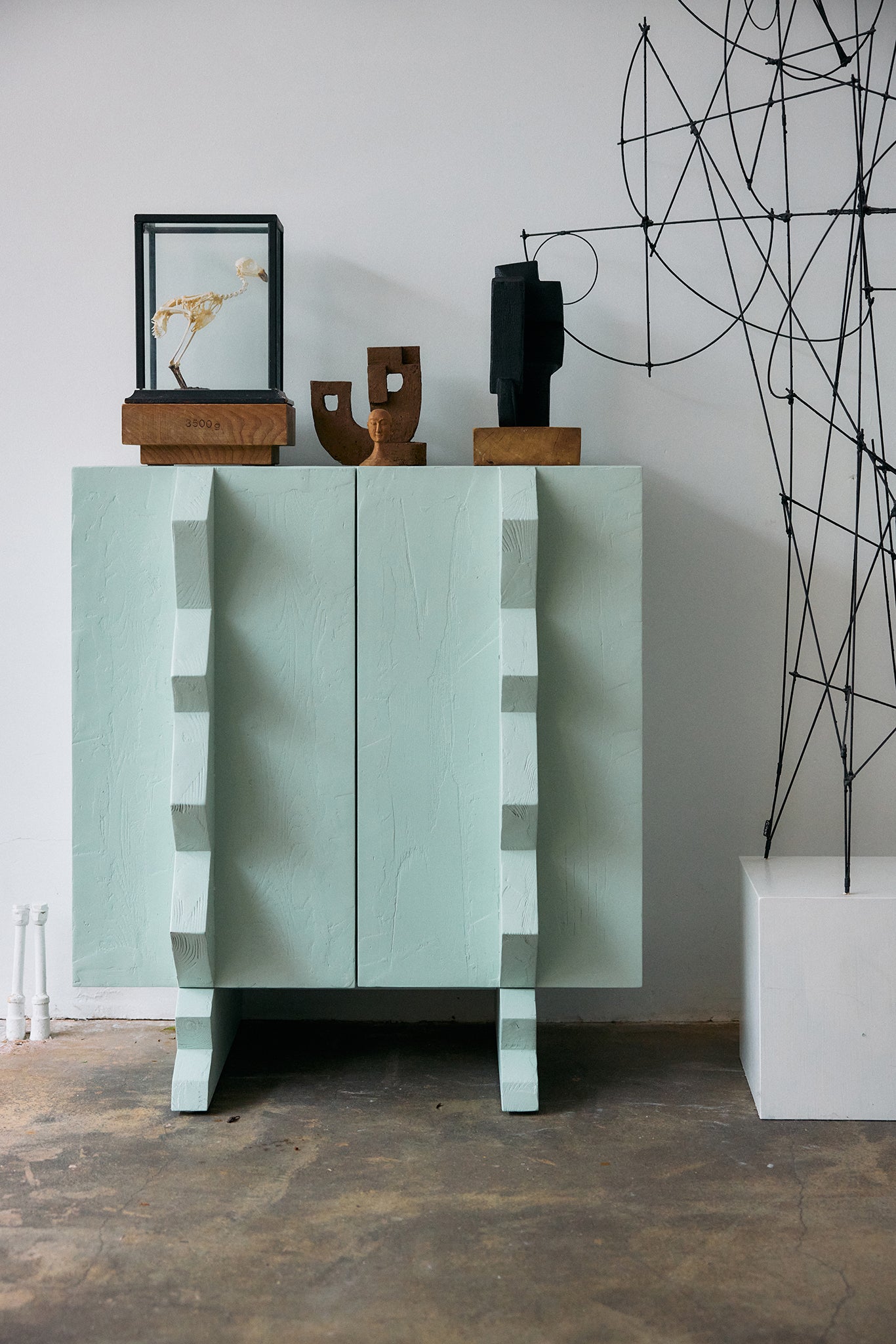 Burned Wooden Sculpture