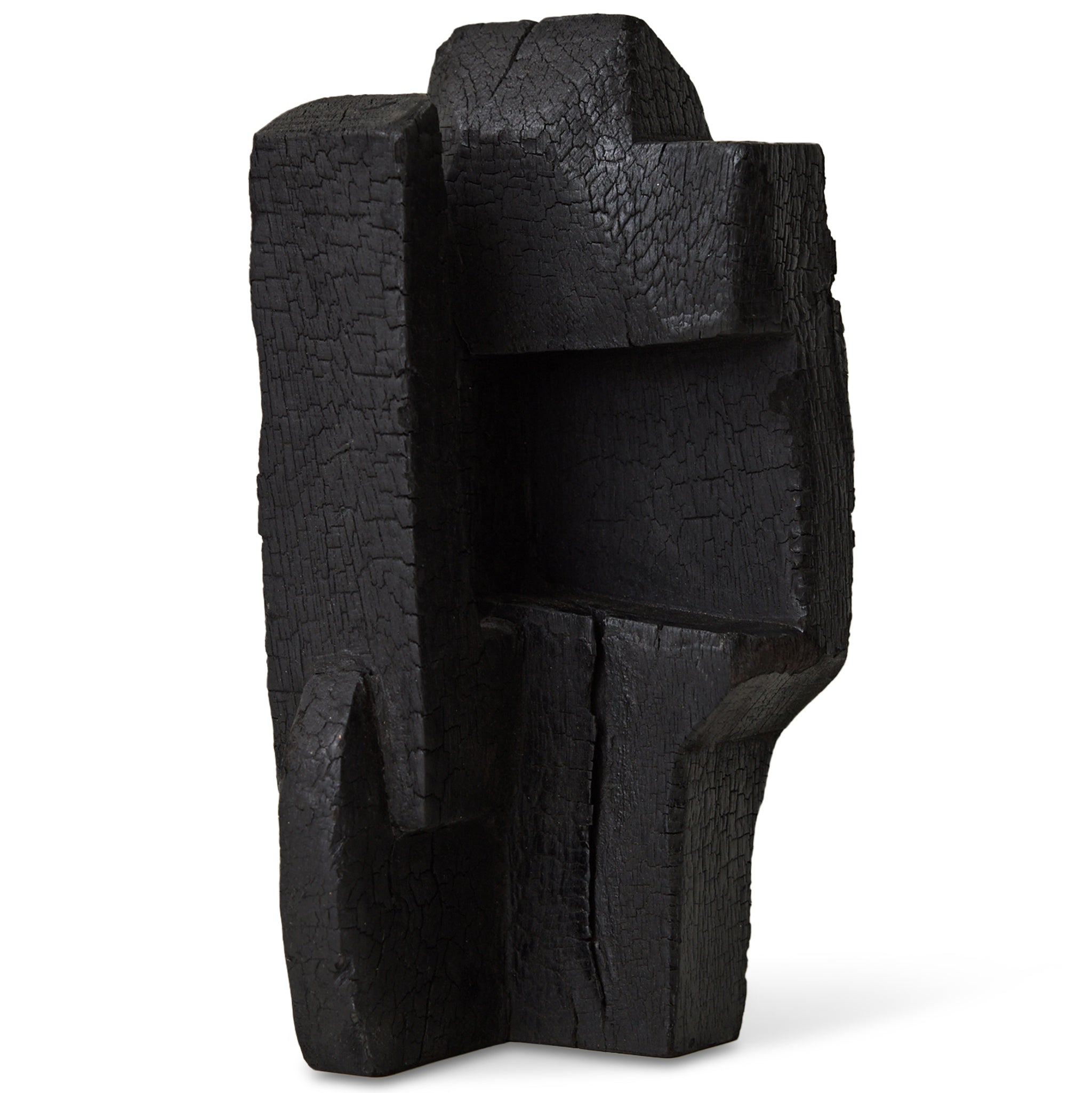 Burned Wooden Sculpture