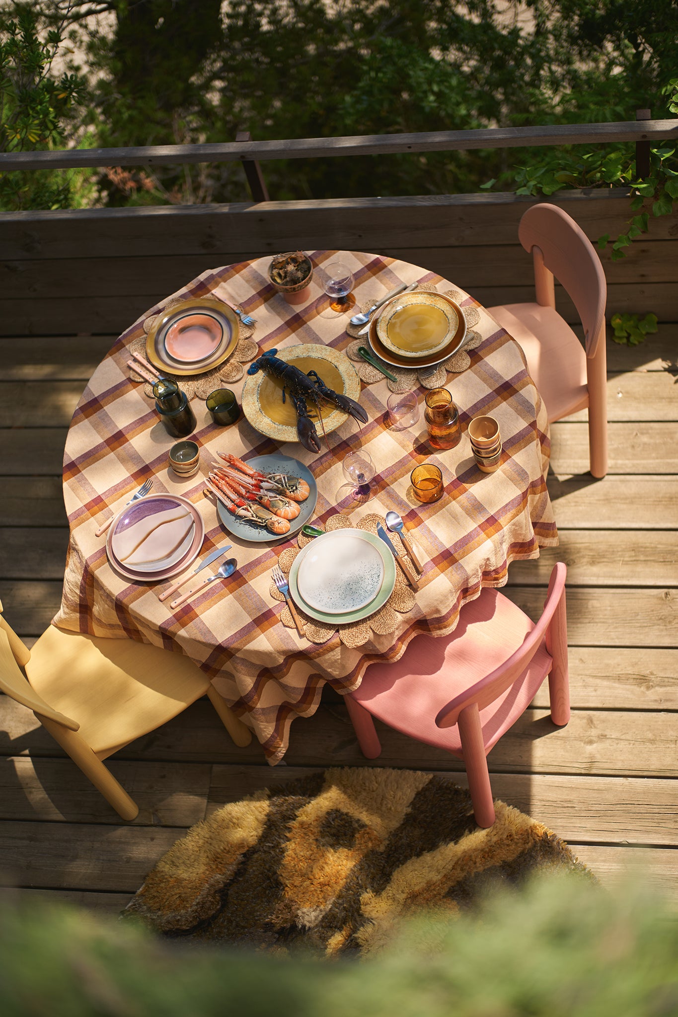 Fluffy Dunes Round Rug