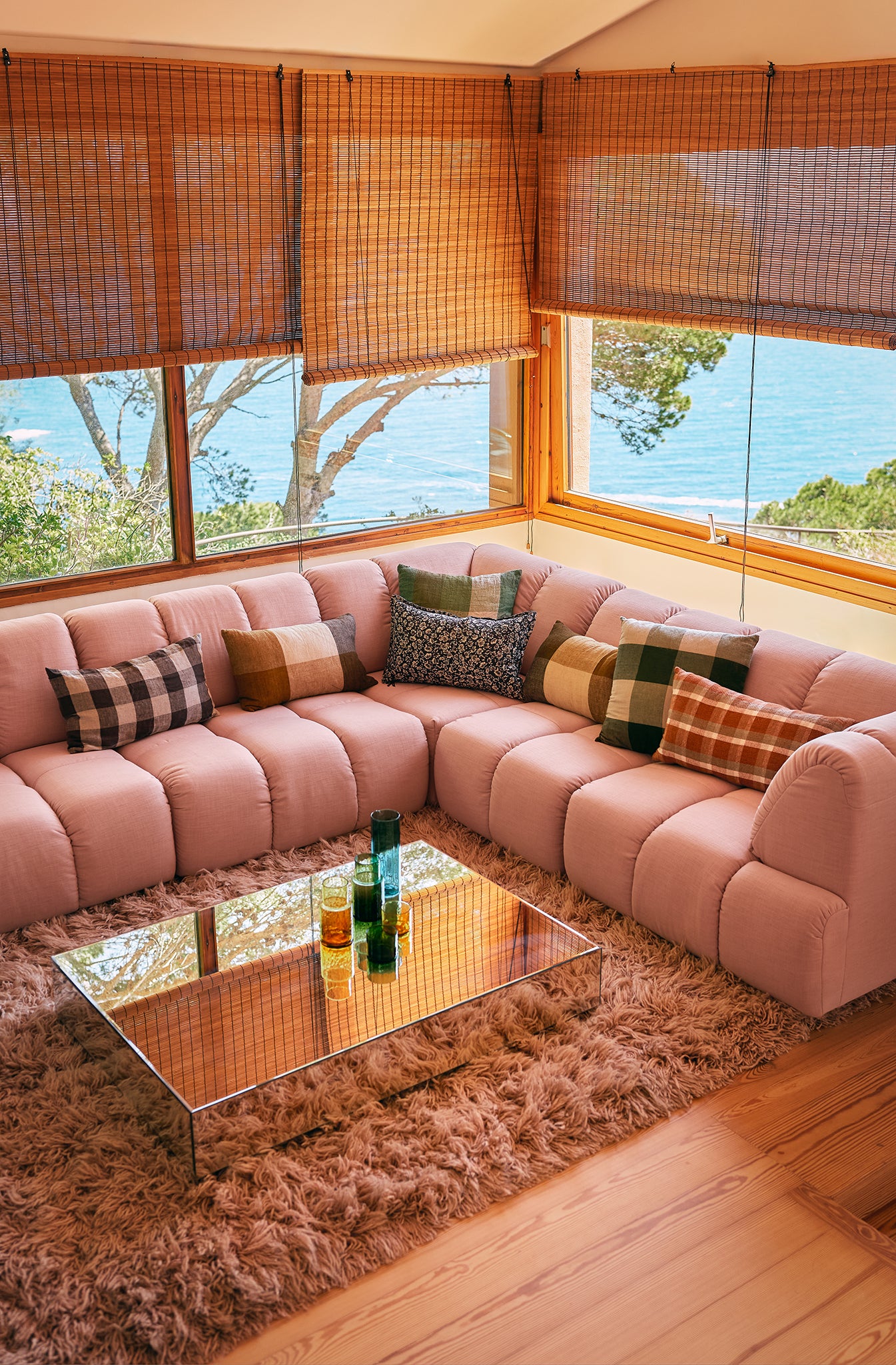 Fluffy Soft Pink Rug