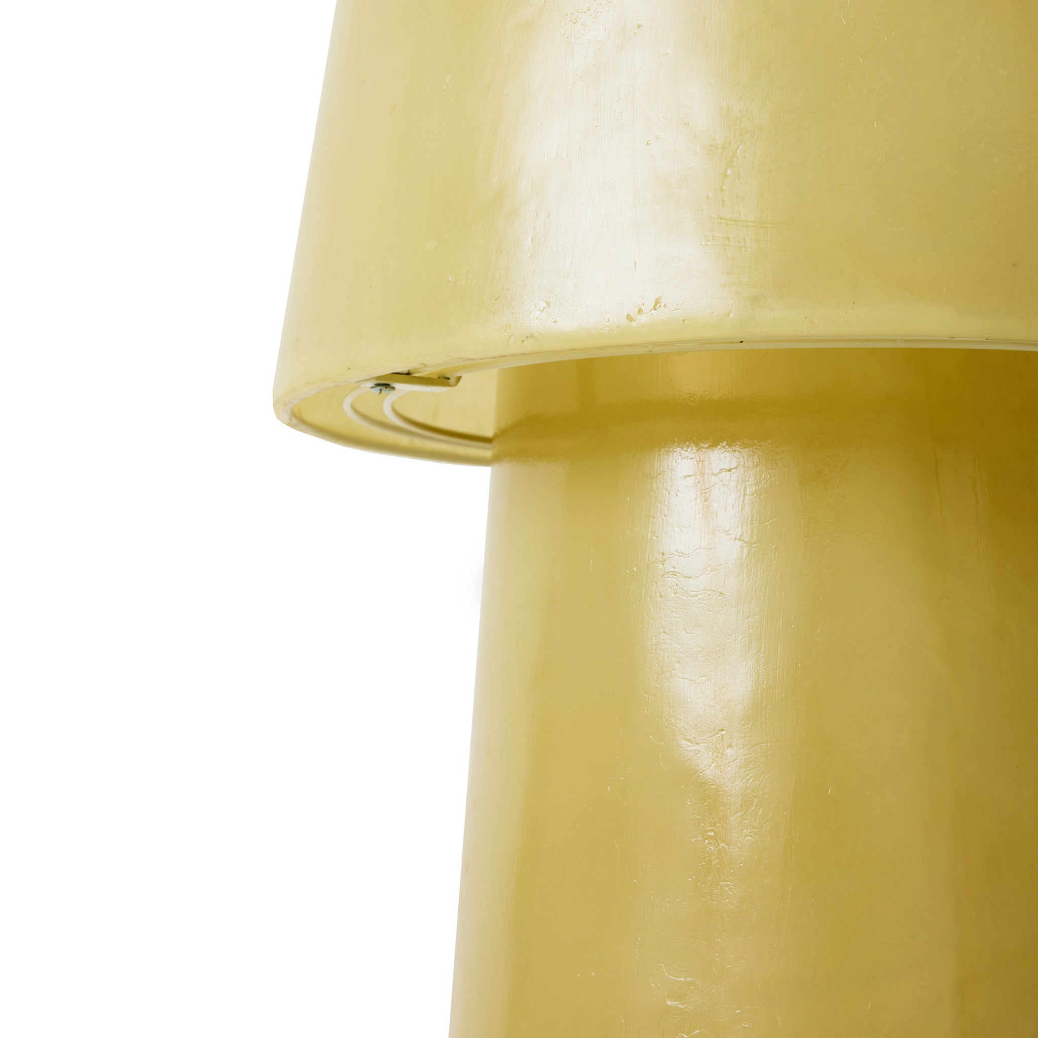 Glassfiber Soft Green Floor Lamp