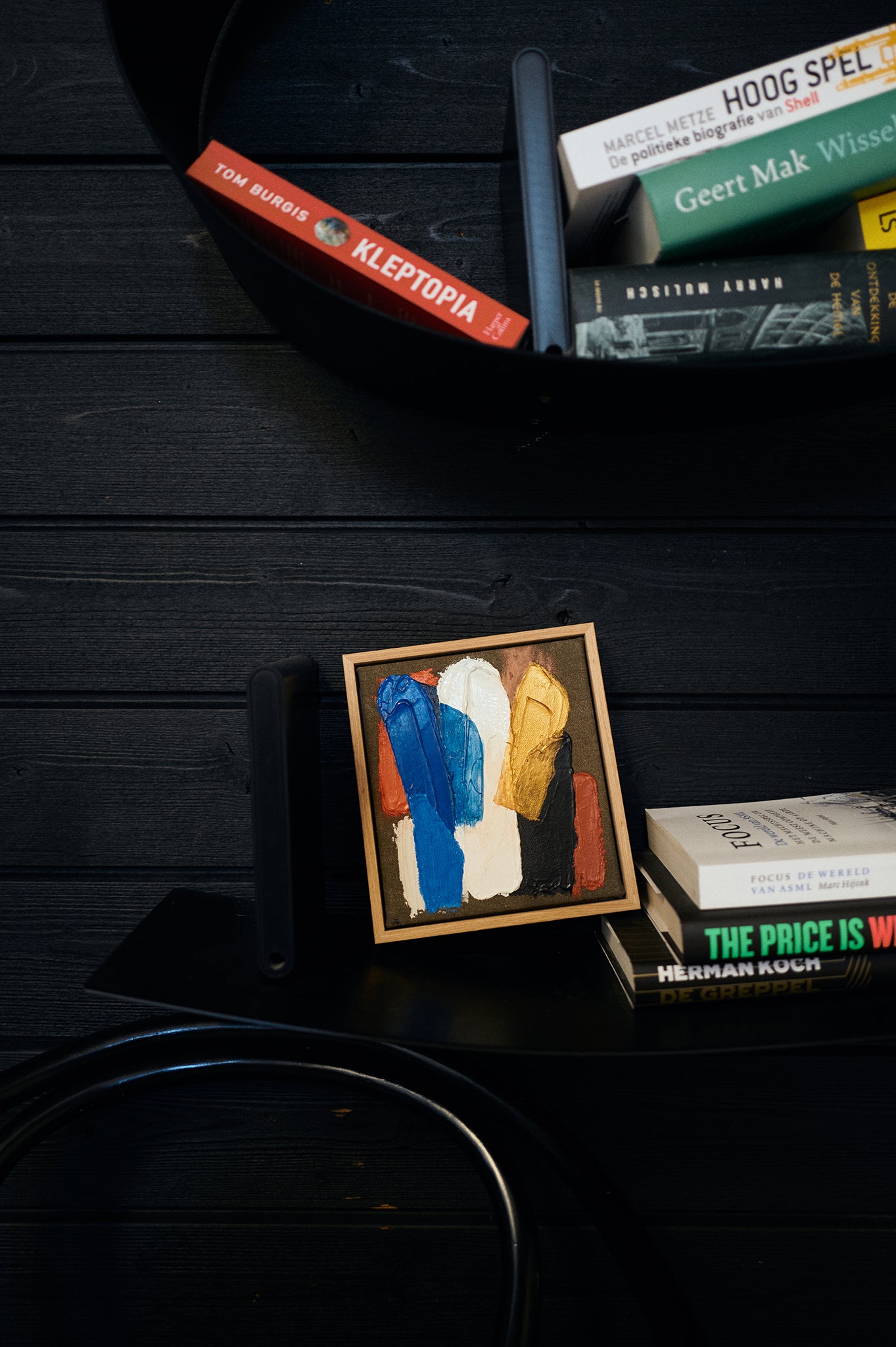 Moonlight Strokes Framed Artwork