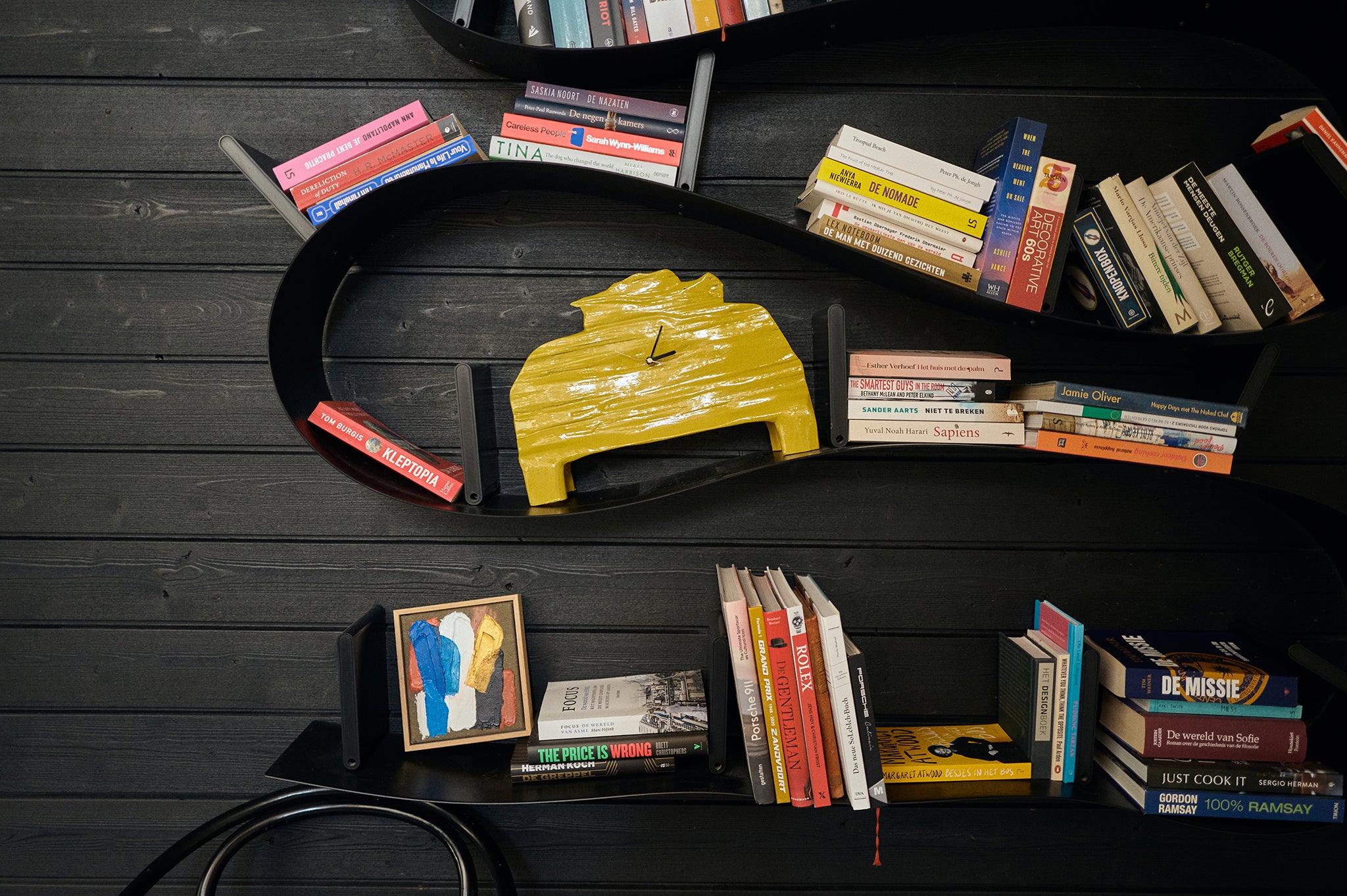 Moonlight Strokes Framed Artwork