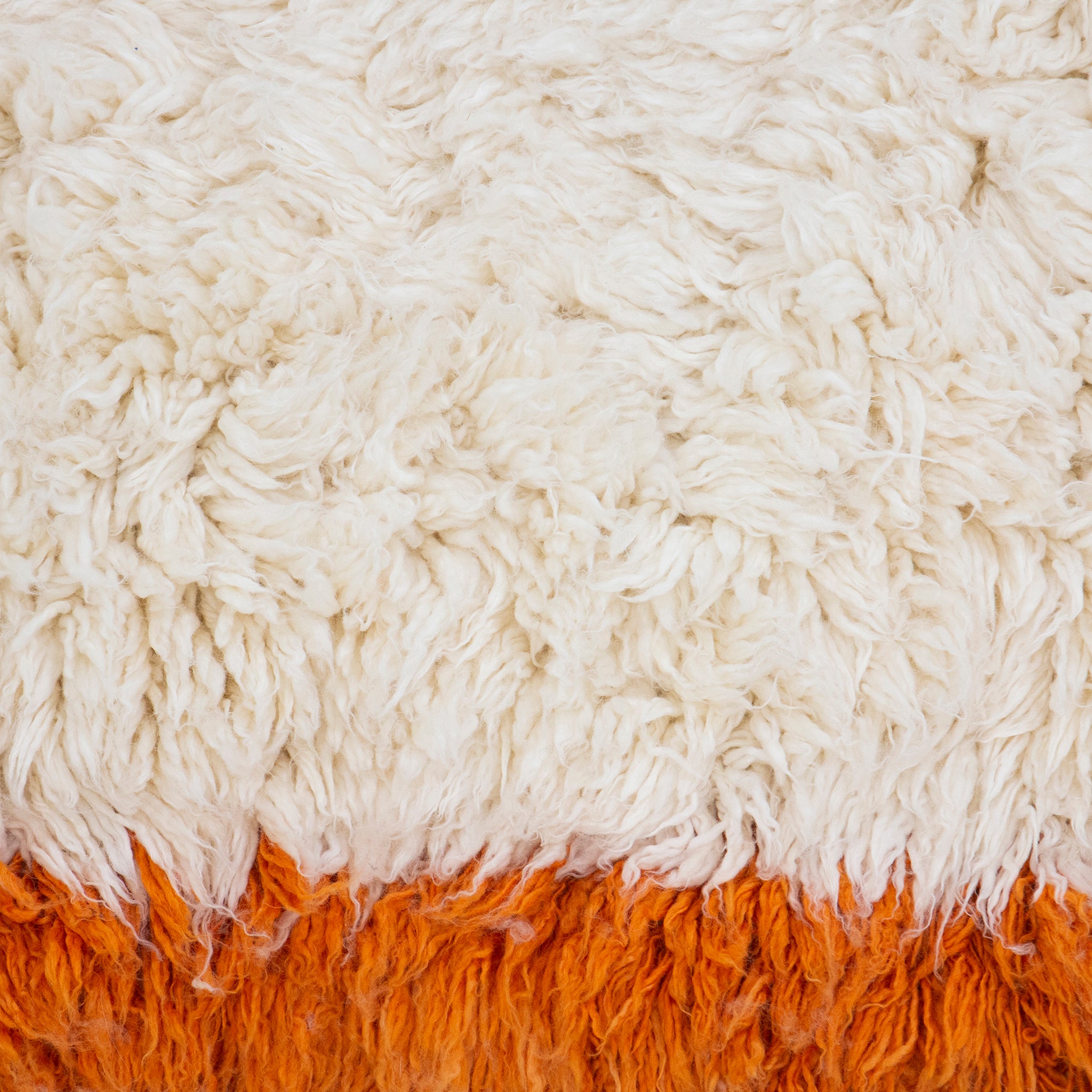 Fluffy Retro Summers Square Rug