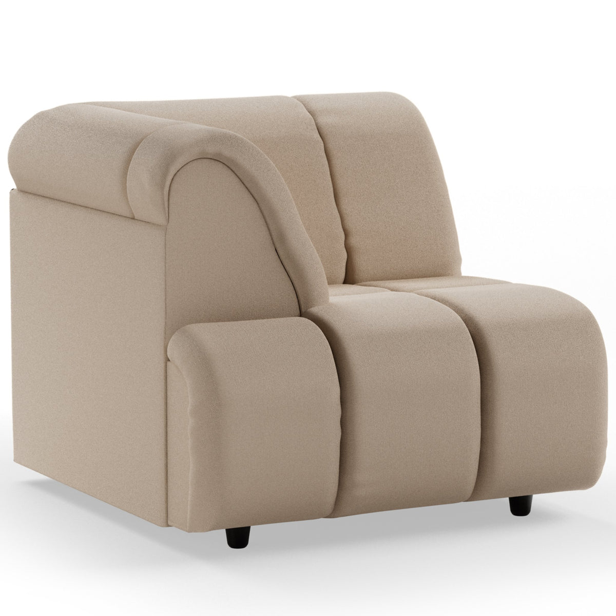 Wave Couch - Element Left High Arm