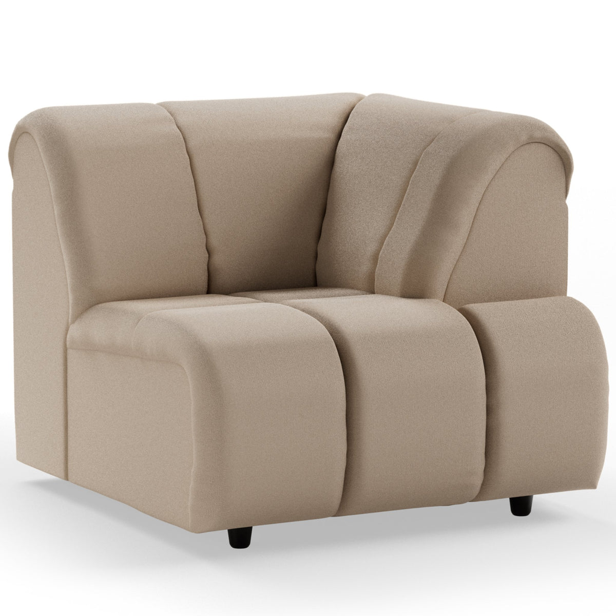 Wave Couch - Element Right High Arm