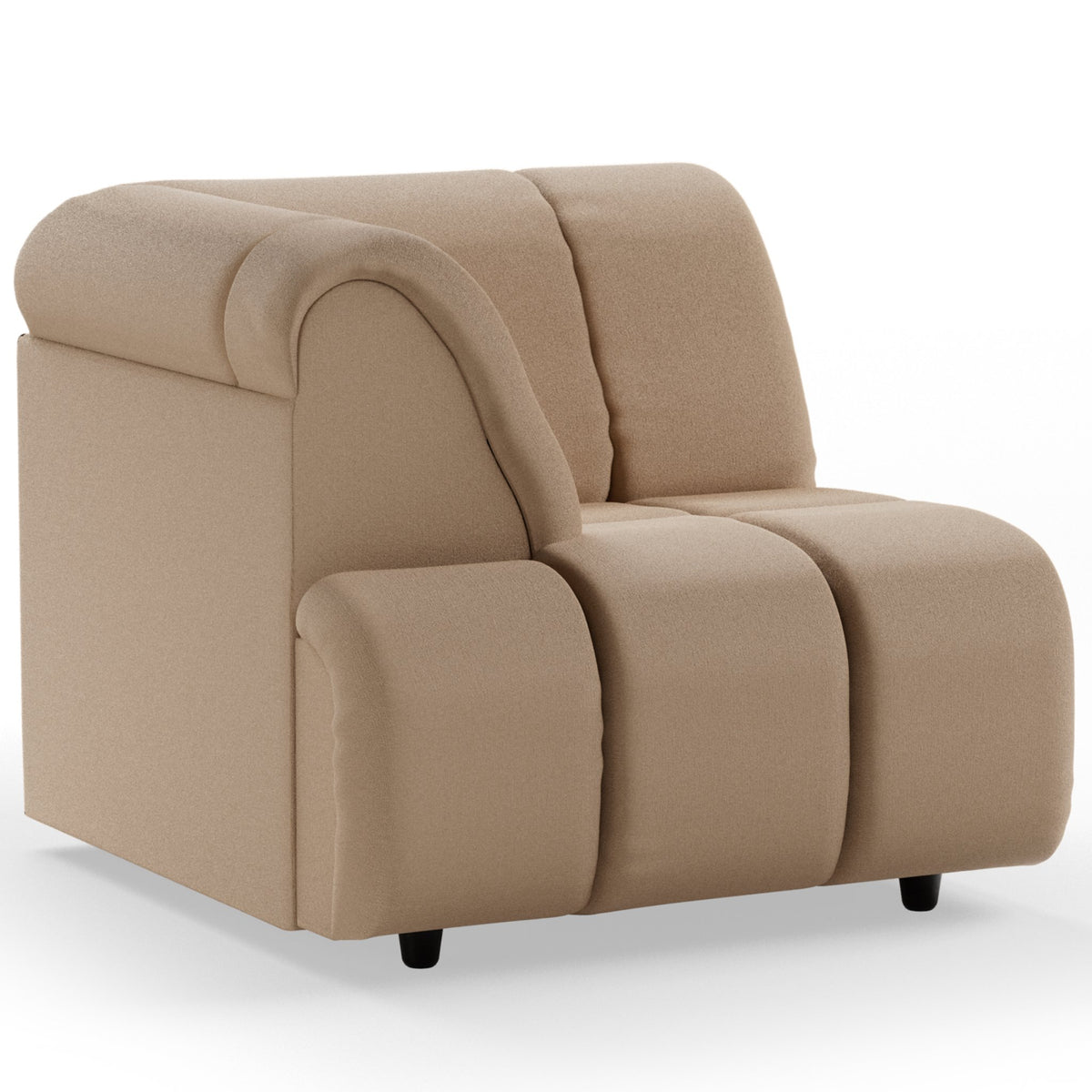 Wave Couch - Element Left High Arm