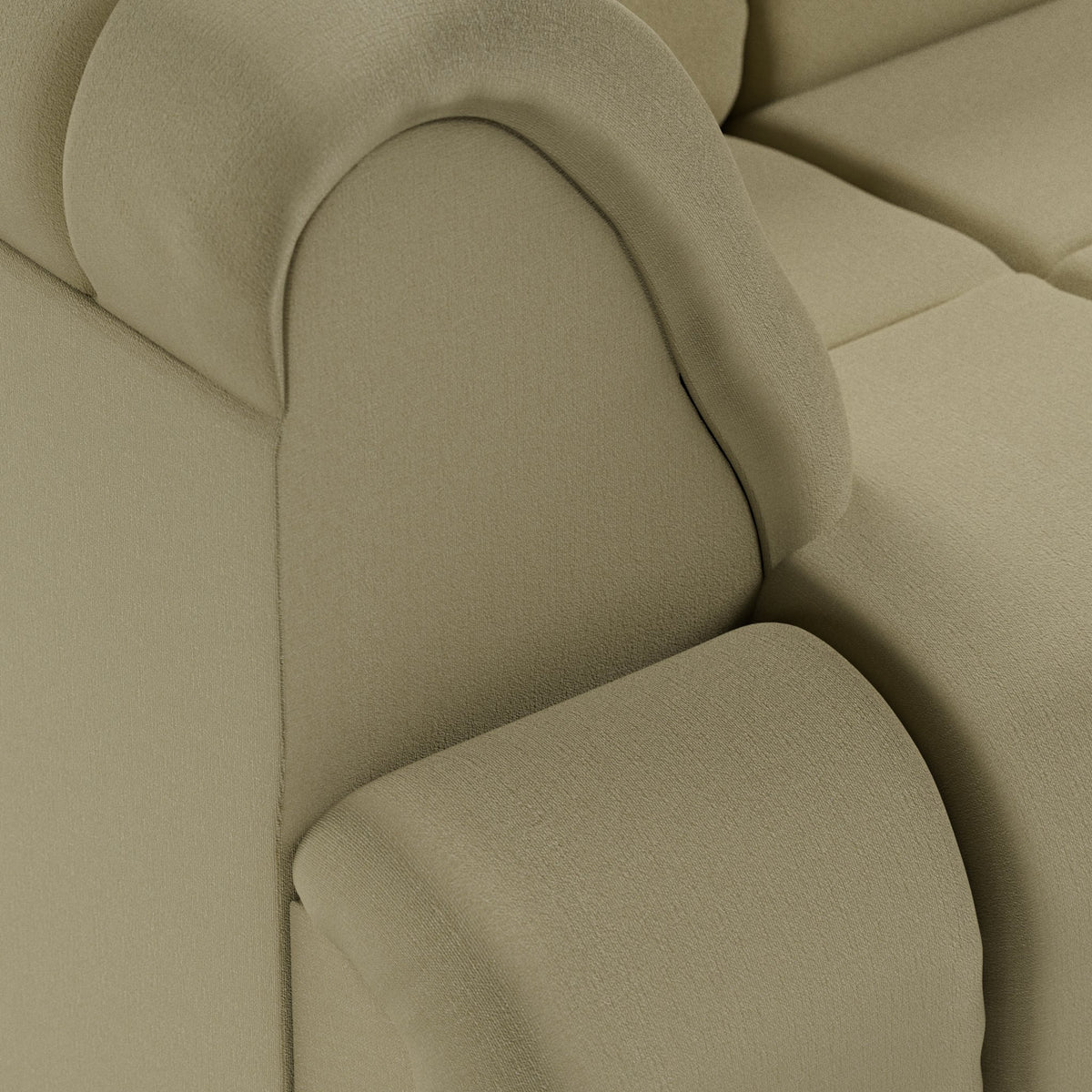 Wave Couch - Element Left High Arm