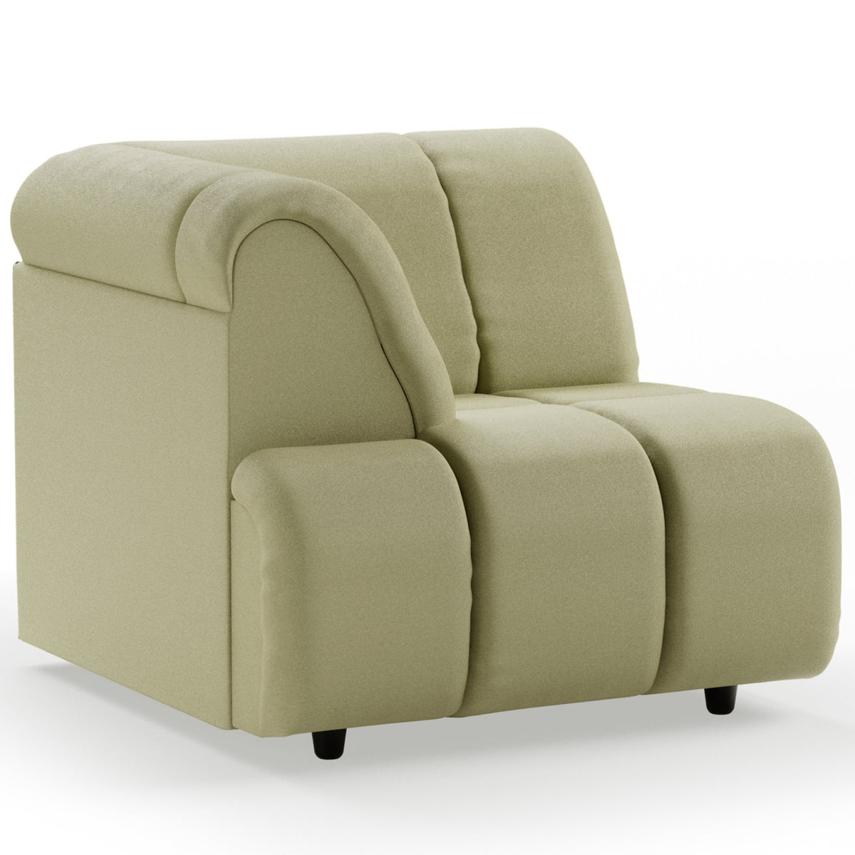 Wave Couch - Element Left High Arm