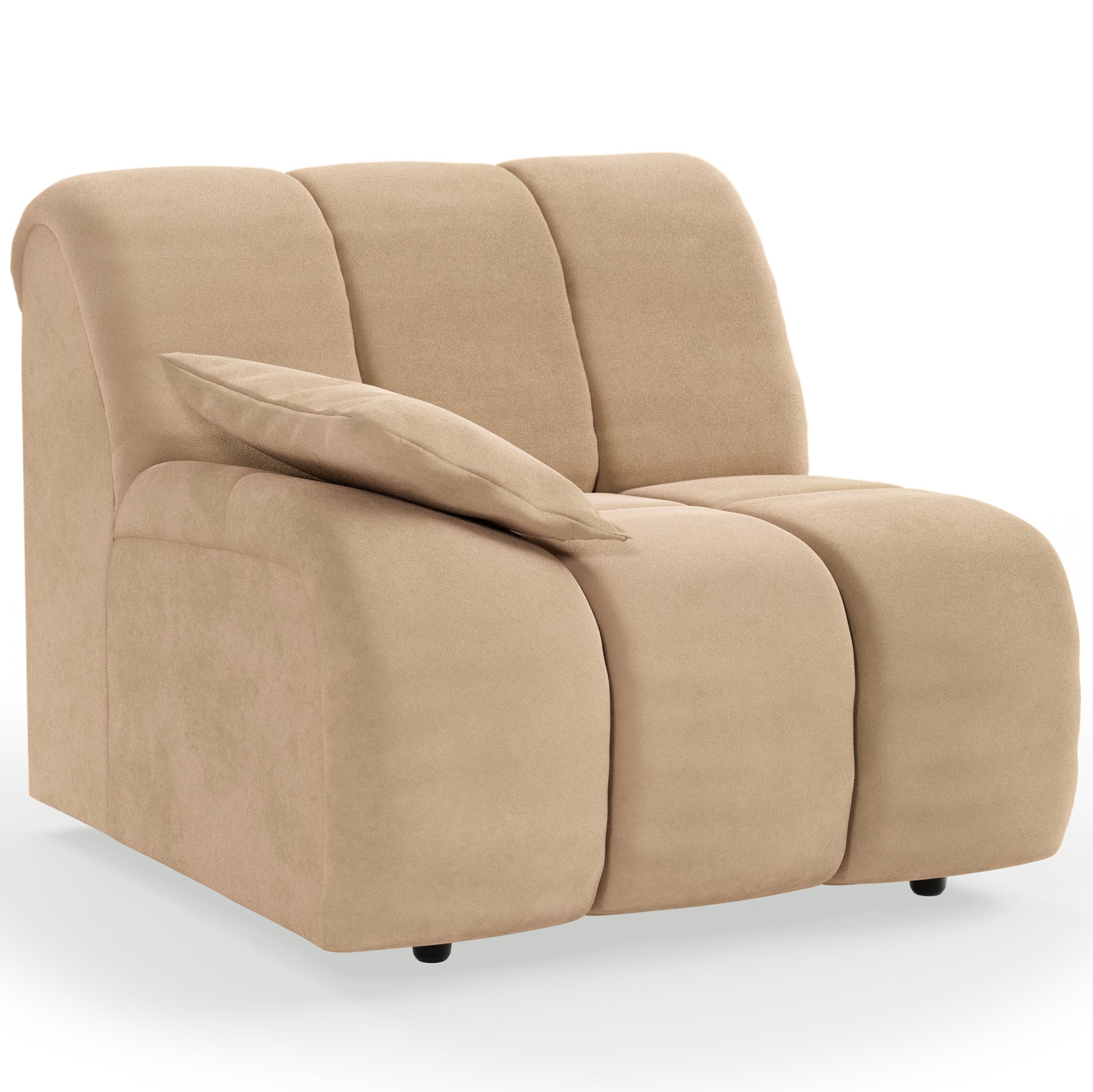Wave Couch - Element Left Low Arm