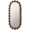 Wooden Ripple Mirror