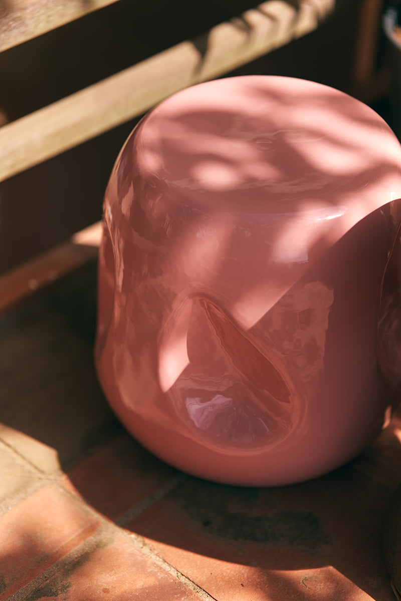 Currents Ceramic Side Table