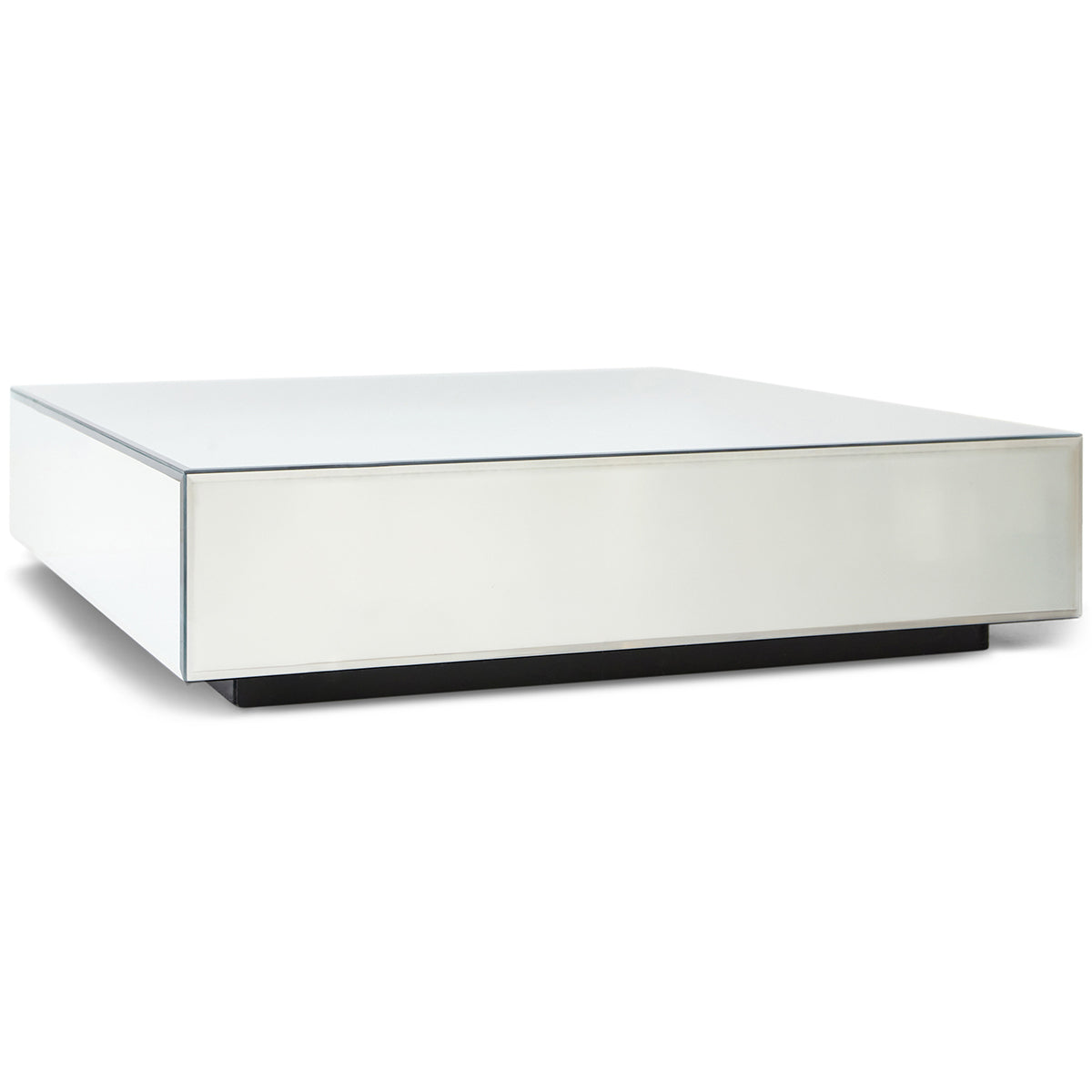 Mirror Block Clear Coffee Table