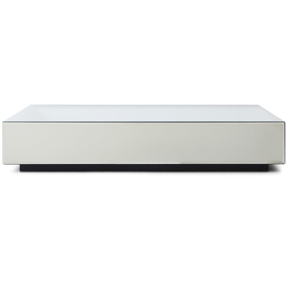 Mirror Block Clear Coffee Table