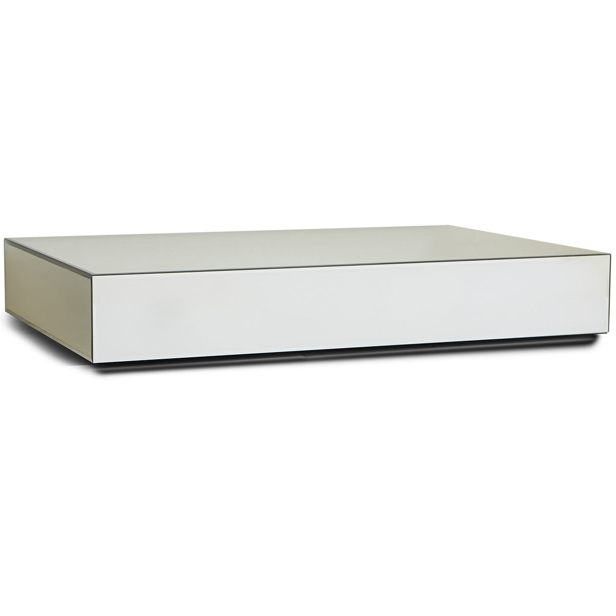 Mirror Block Clear Coffee Table