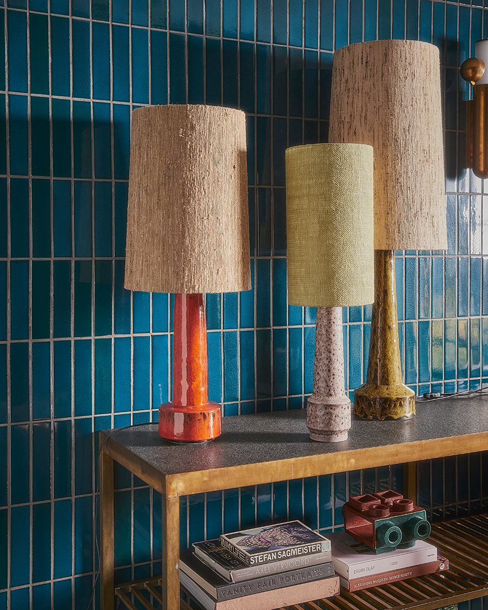 Retro Stoneware Lampbase