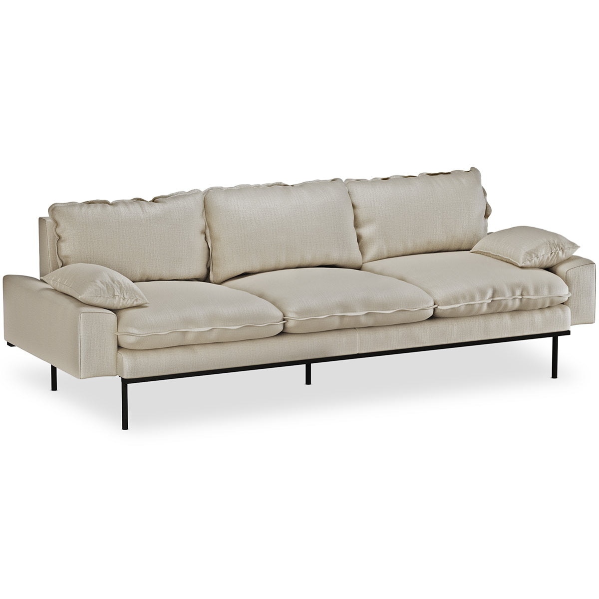 Retro 4 Seater Sofa