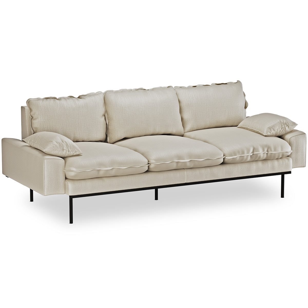 Retro 3 Seater Sofa
